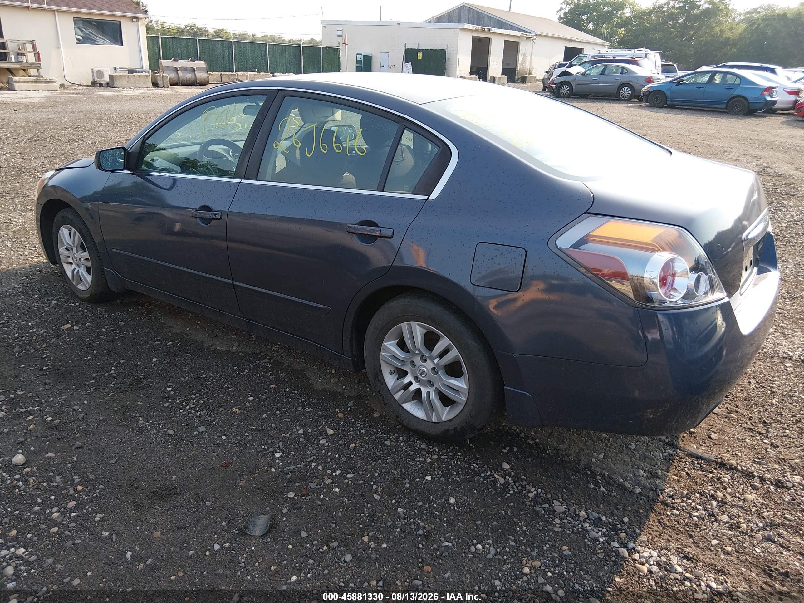 2012 Nissan Altima 2.5 S Blue vin: 1N4AL2AP5CN449688
