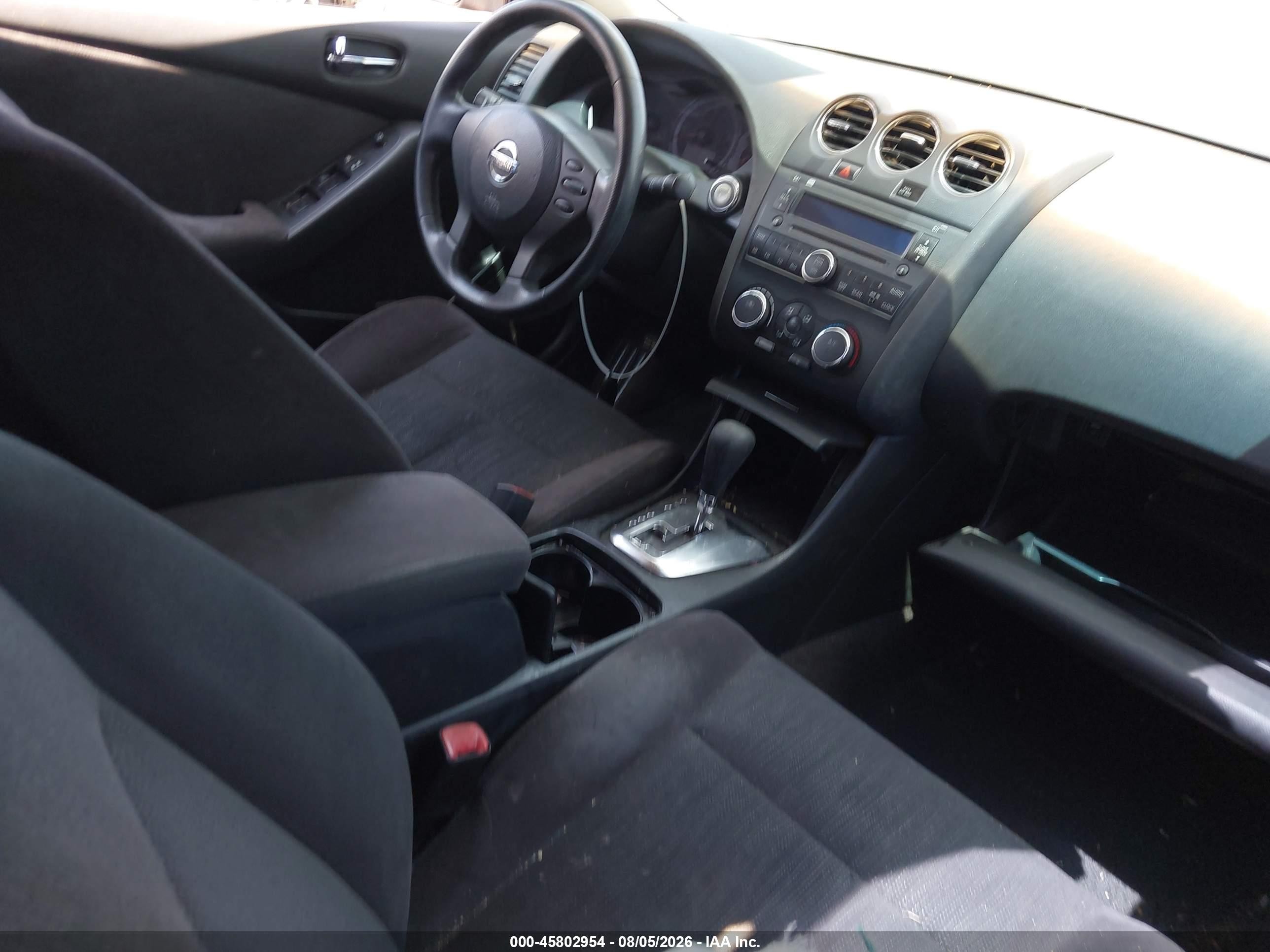2012 Nissan Altima 2.5 S Burgundy vin: 1N4AL2AP5CN459668