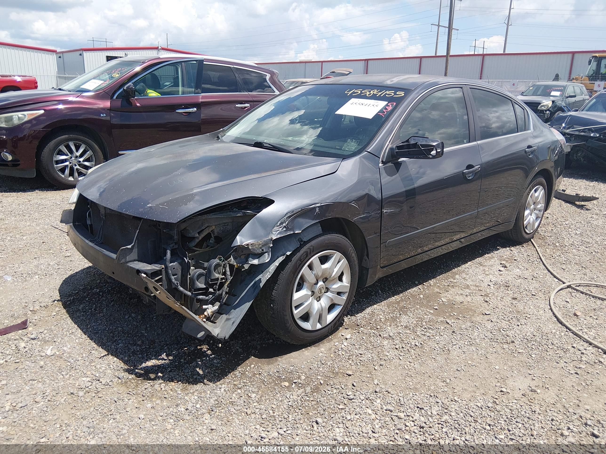 2012 Nissan Altima 2.5 S Gray vin: 1N4AL2AP5CN466913