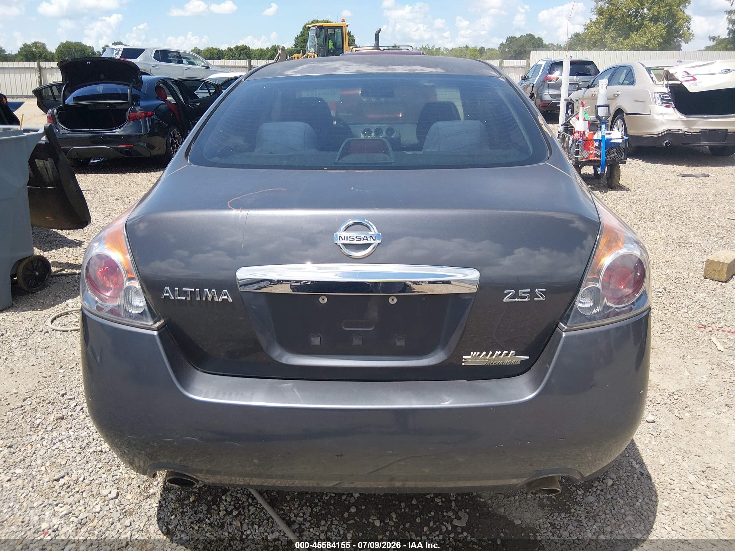2012 Nissan Altima 2.5 S Gray vin: 1N4AL2AP5CN466913