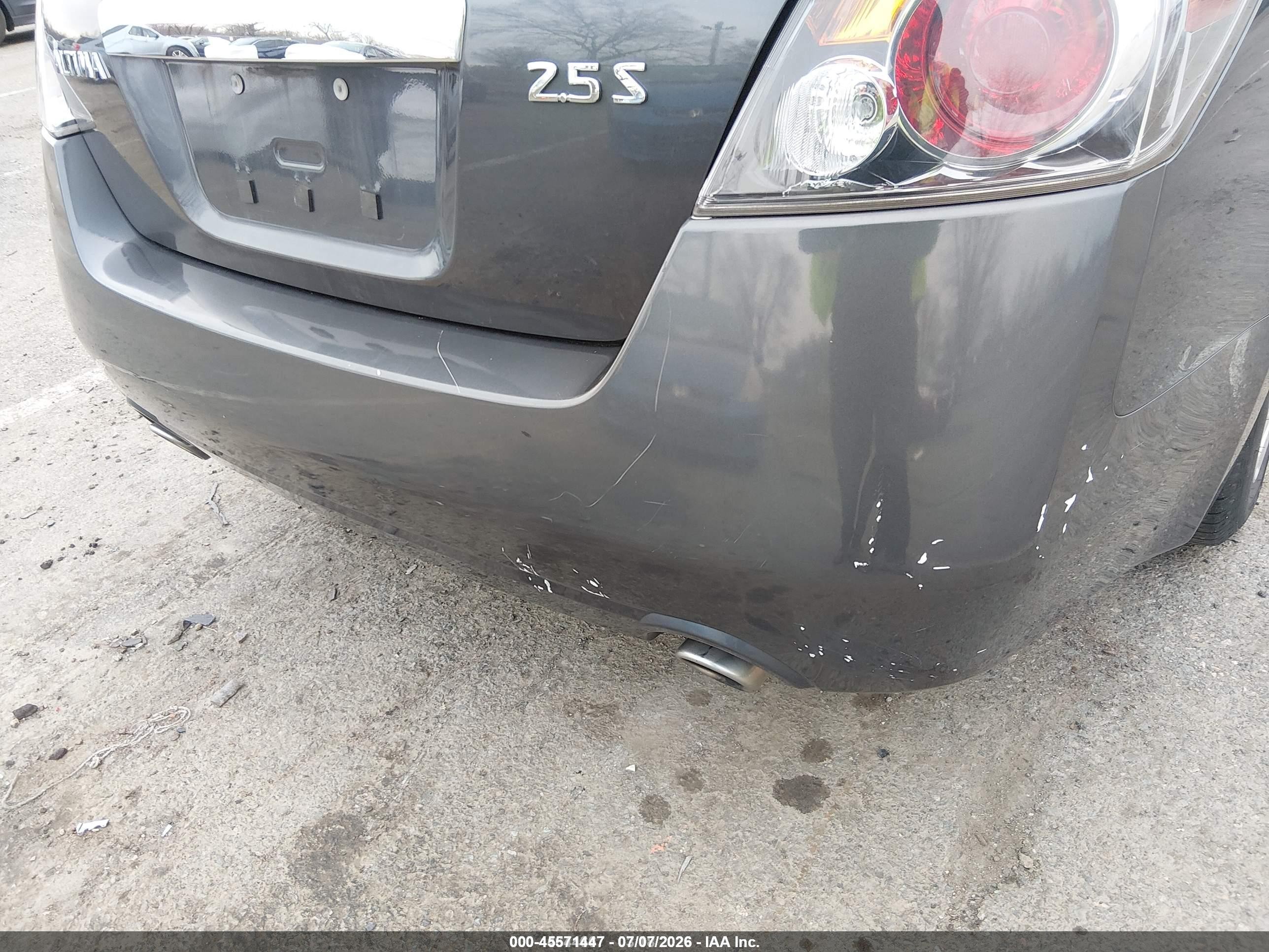 2012 Nissan Altima 2.5 S Gray vin: 1N4AL2AP5CN470878