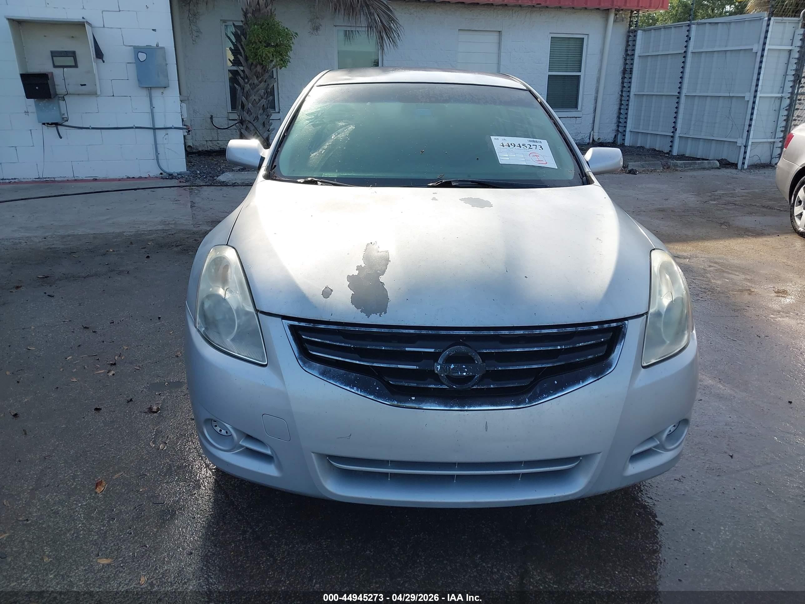 2012 Nissan Altima 2.5 S Серебряный vin: 1N4AL2AP5CN483596