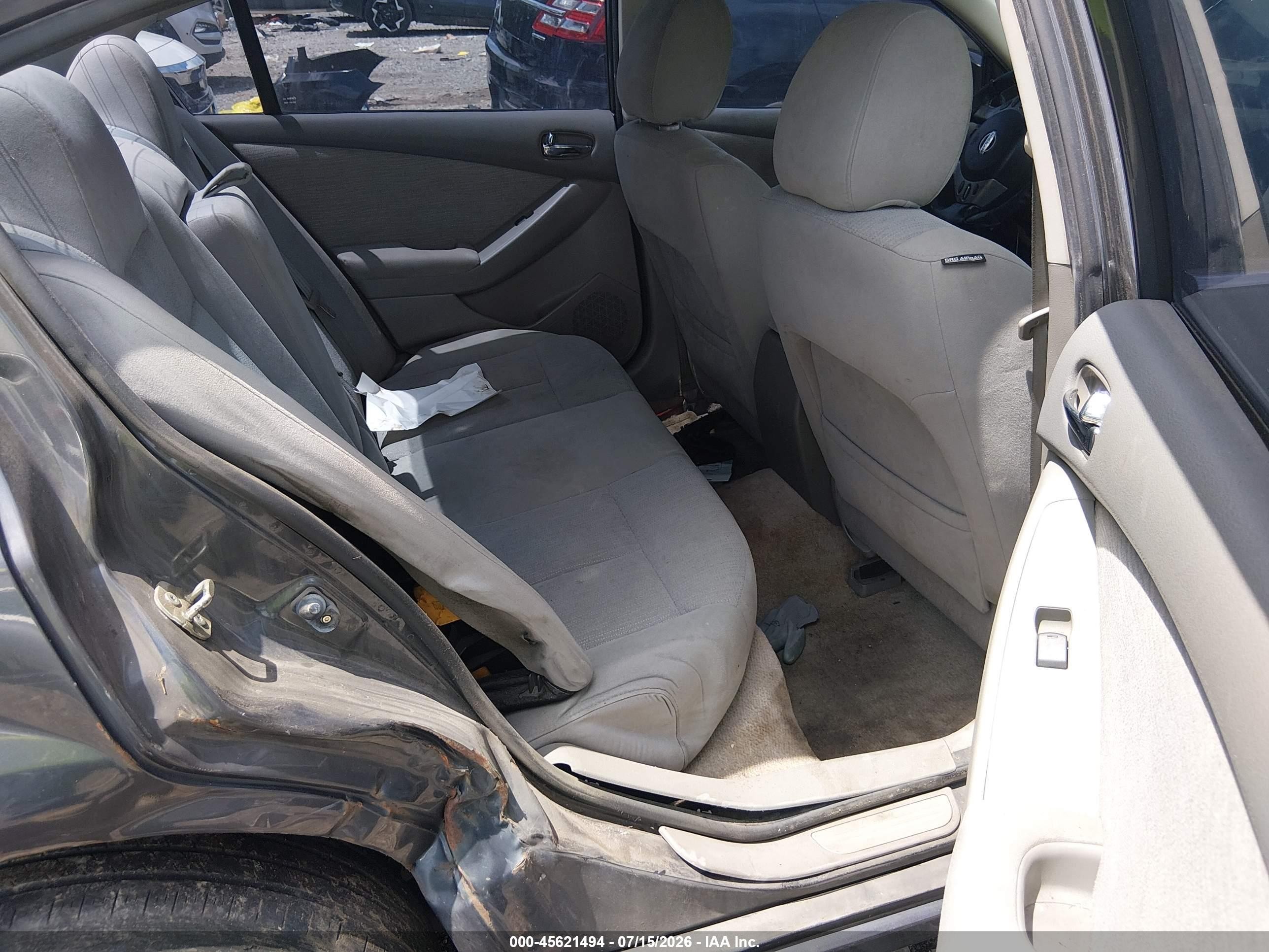 2012 Nissan Altima 2.5 S Gray vin: 1N4AL2AP5CN484862