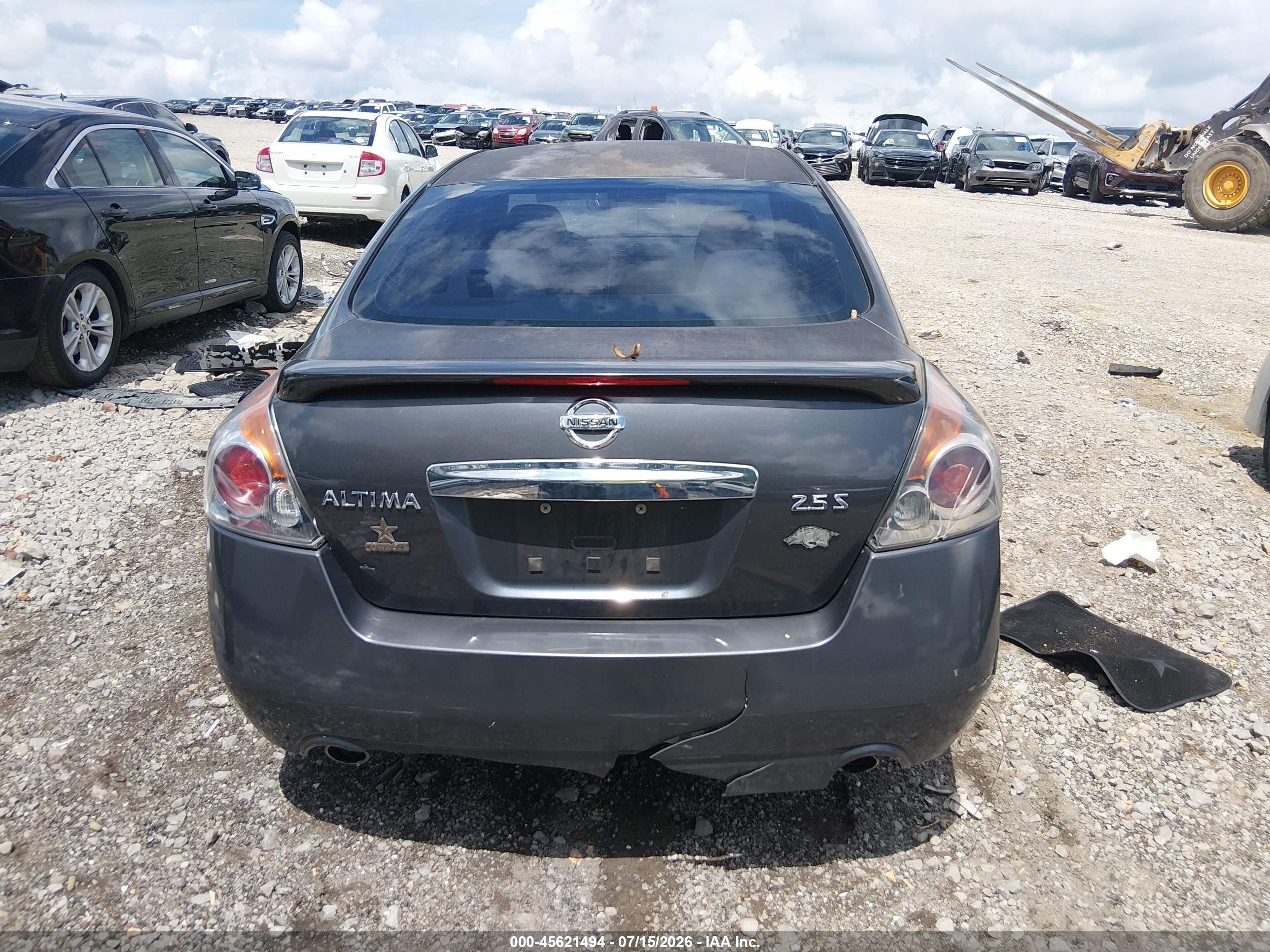 2012 Nissan Altima 2.5 S Gray vin: 1N4AL2AP5CN484862