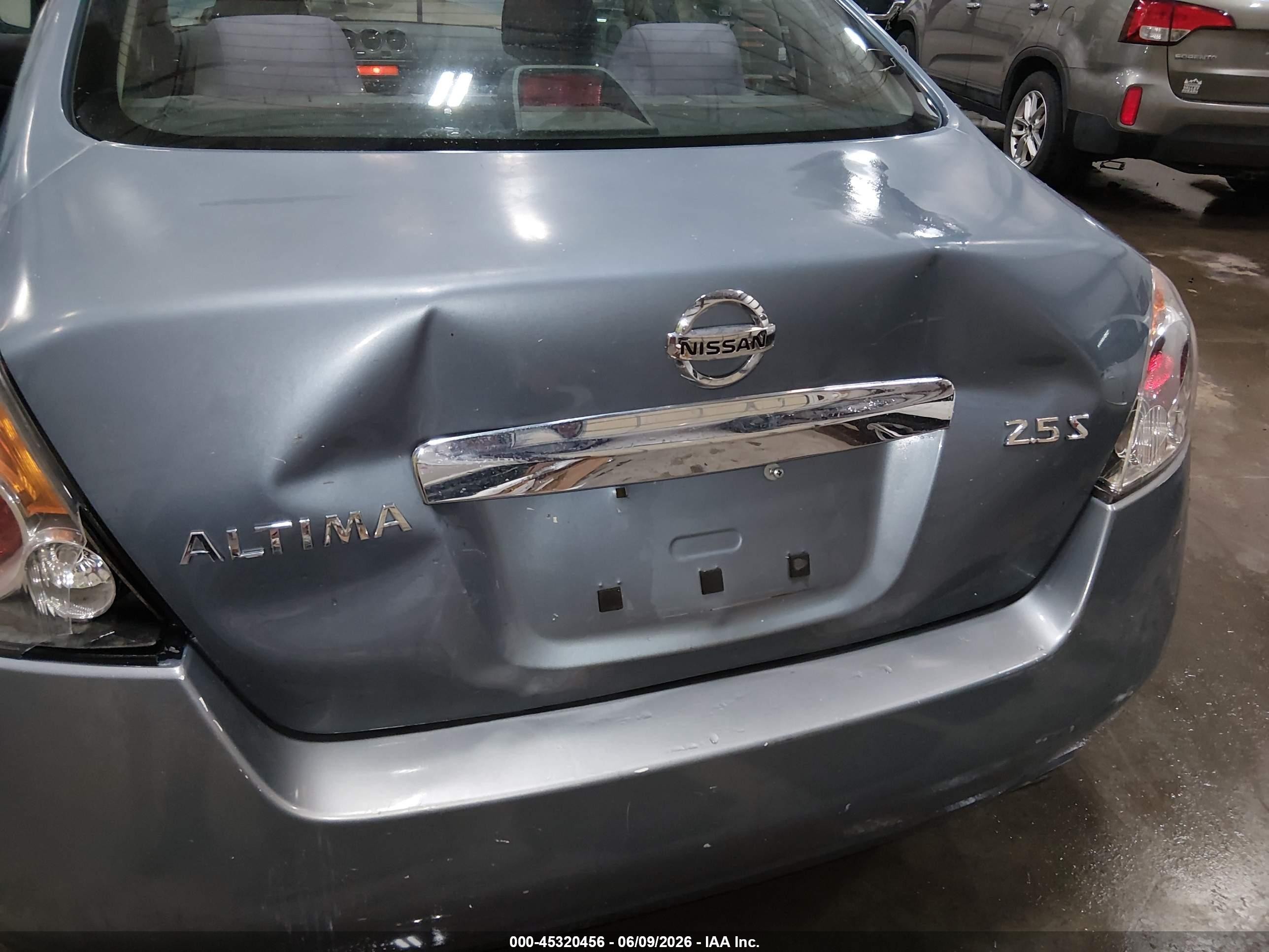 2012 Nissan Altima 2.5 S Light Blue vin: 1N4AL2AP5CN486384