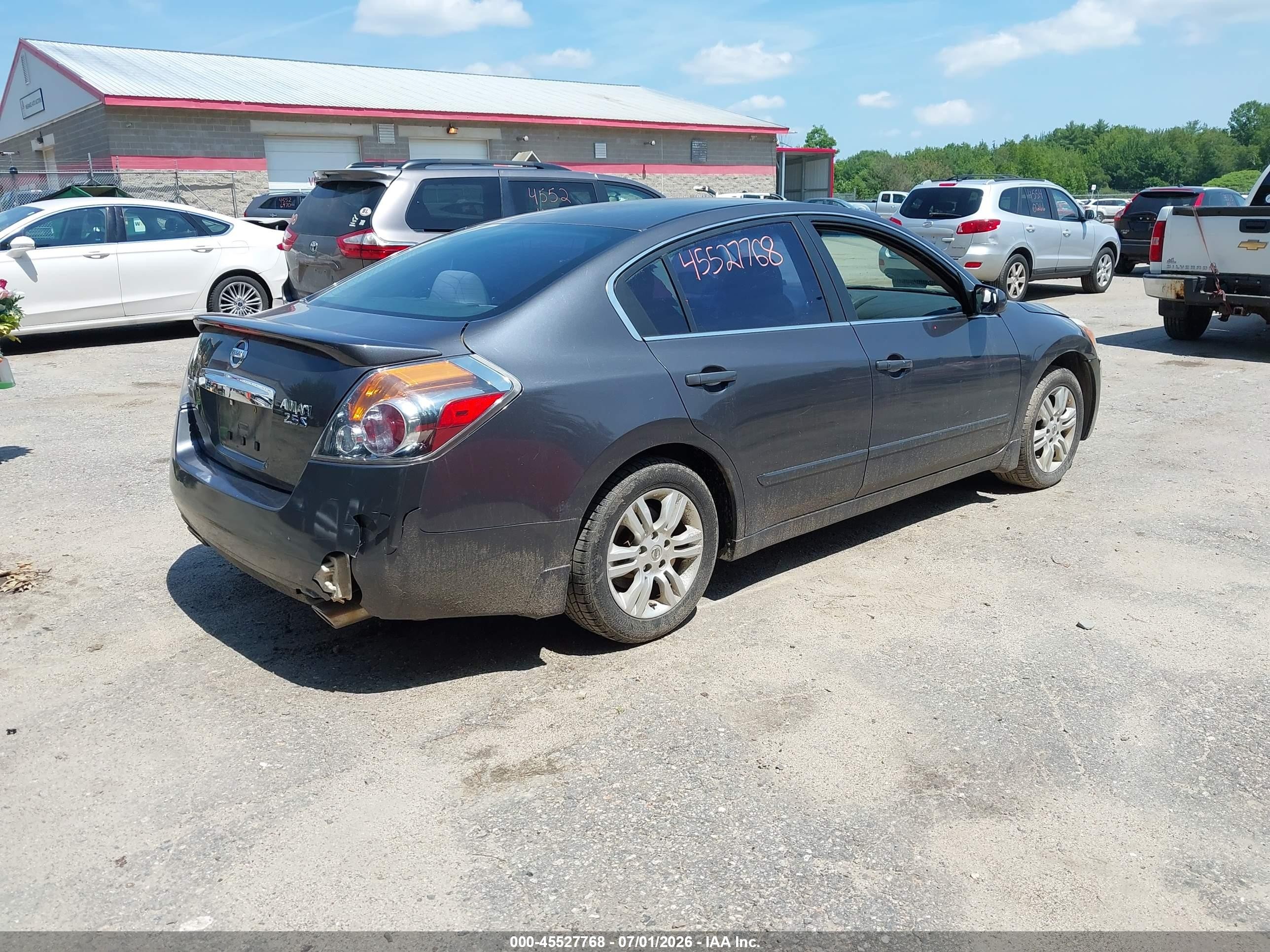 2012 Nissan Altima 2.5 S Gray vin: 1N4AL2AP5CN491391