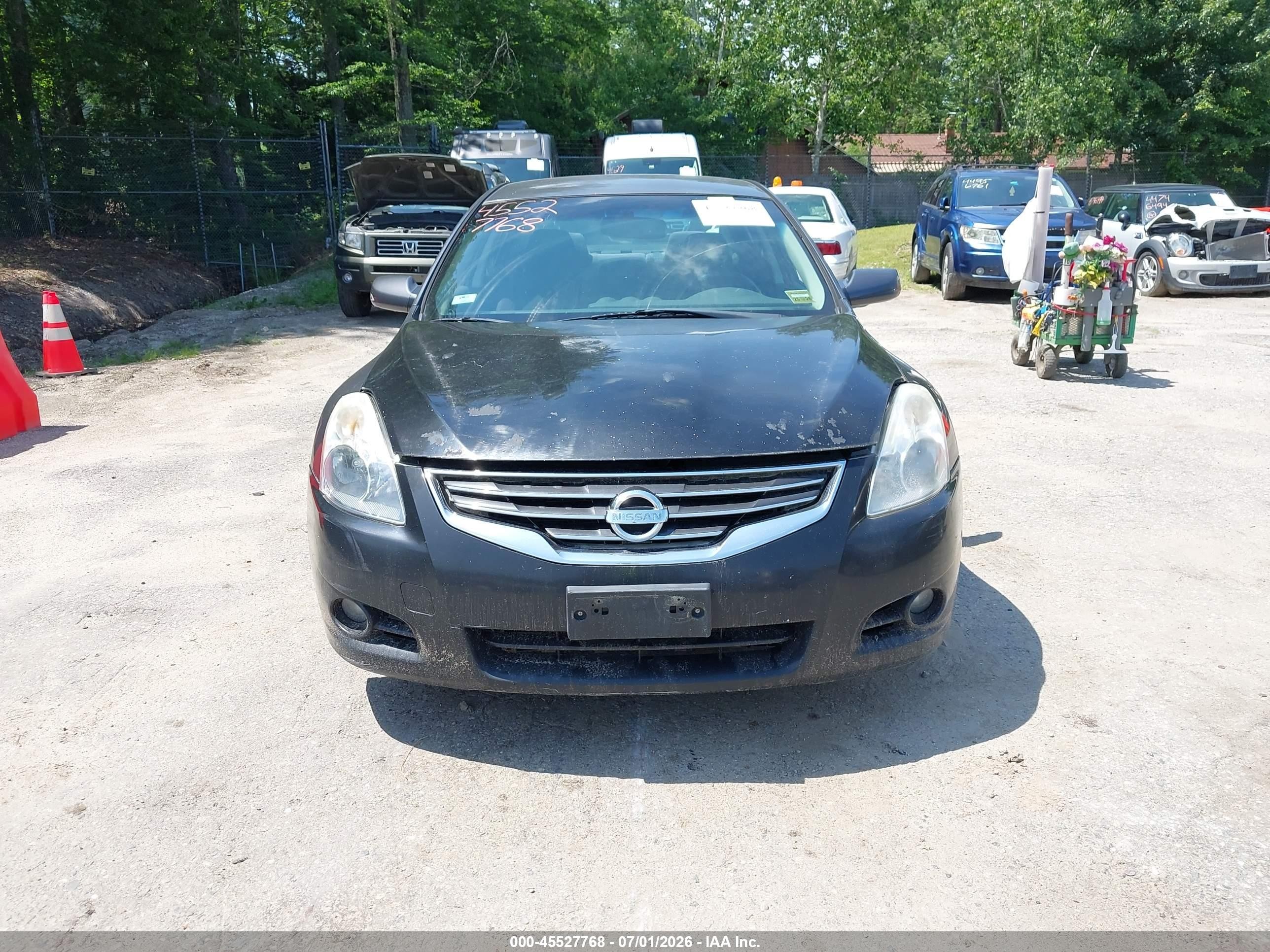 2012 Nissan Altima 2.5 S Gray vin: 1N4AL2AP5CN491391
