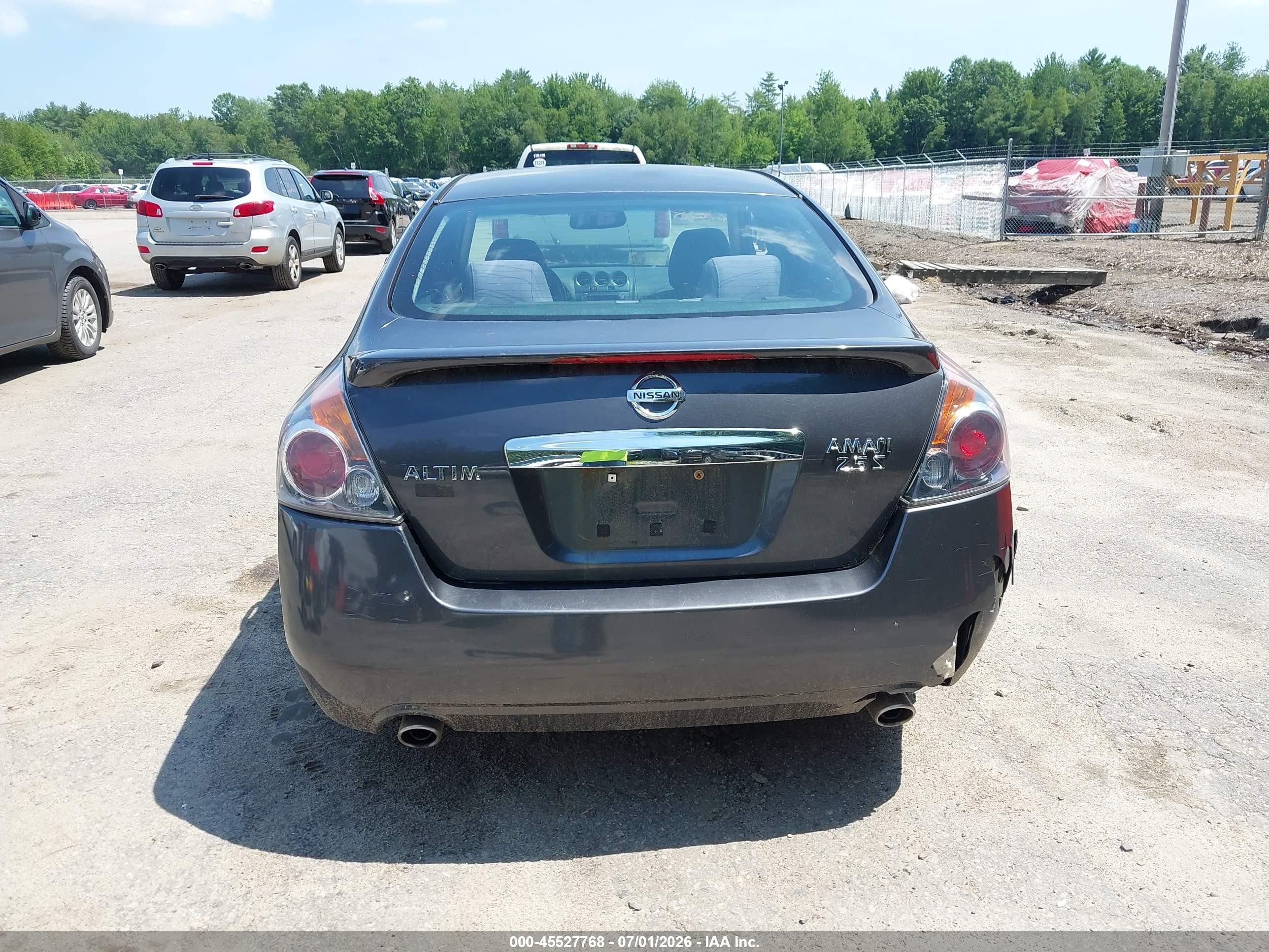 2012 Nissan Altima 2.5 S Gray vin: 1N4AL2AP5CN491391