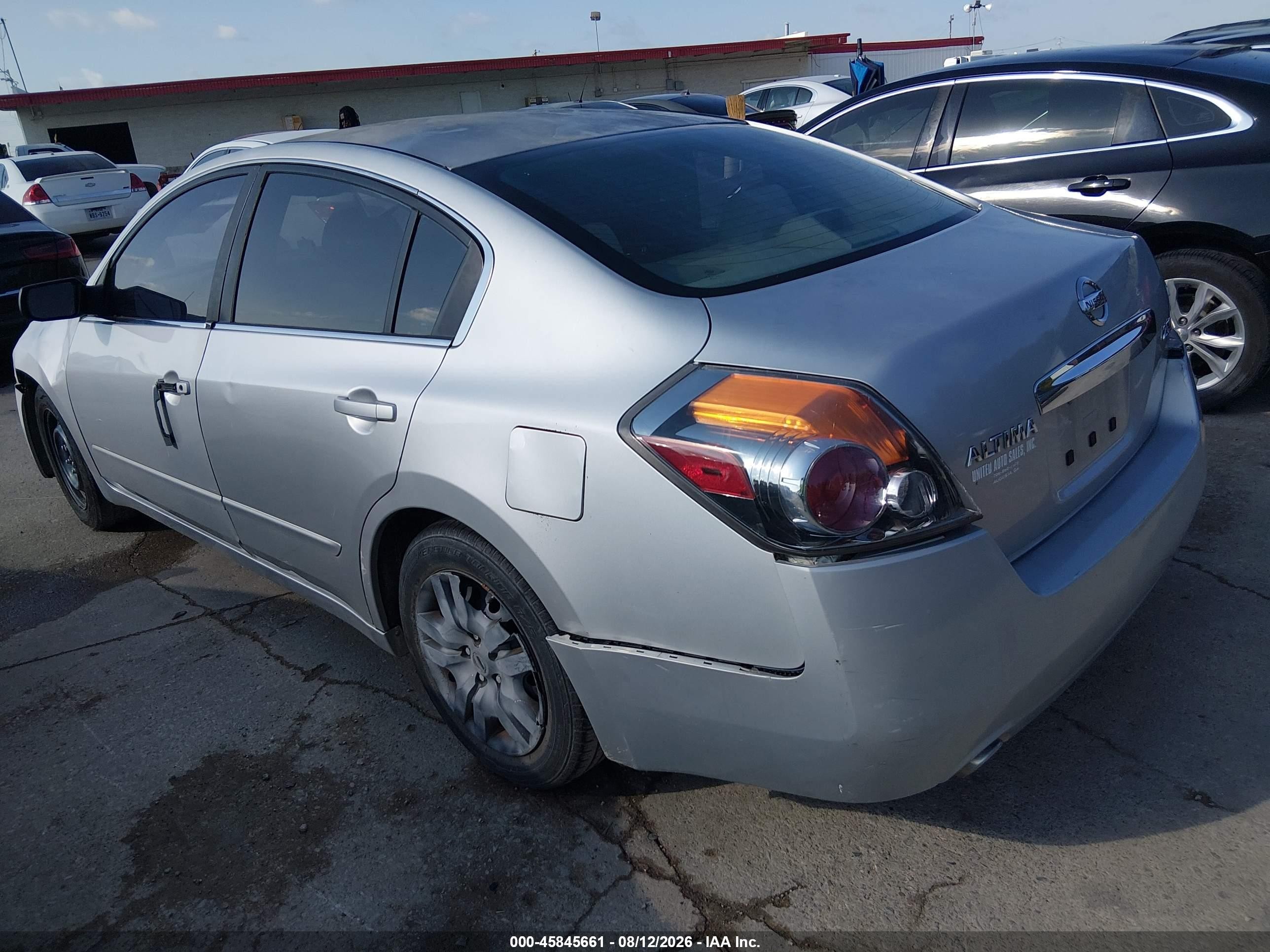 2012 Nissan Altima 2.5 S Silver vin: 1N4AL2AP5CN492301