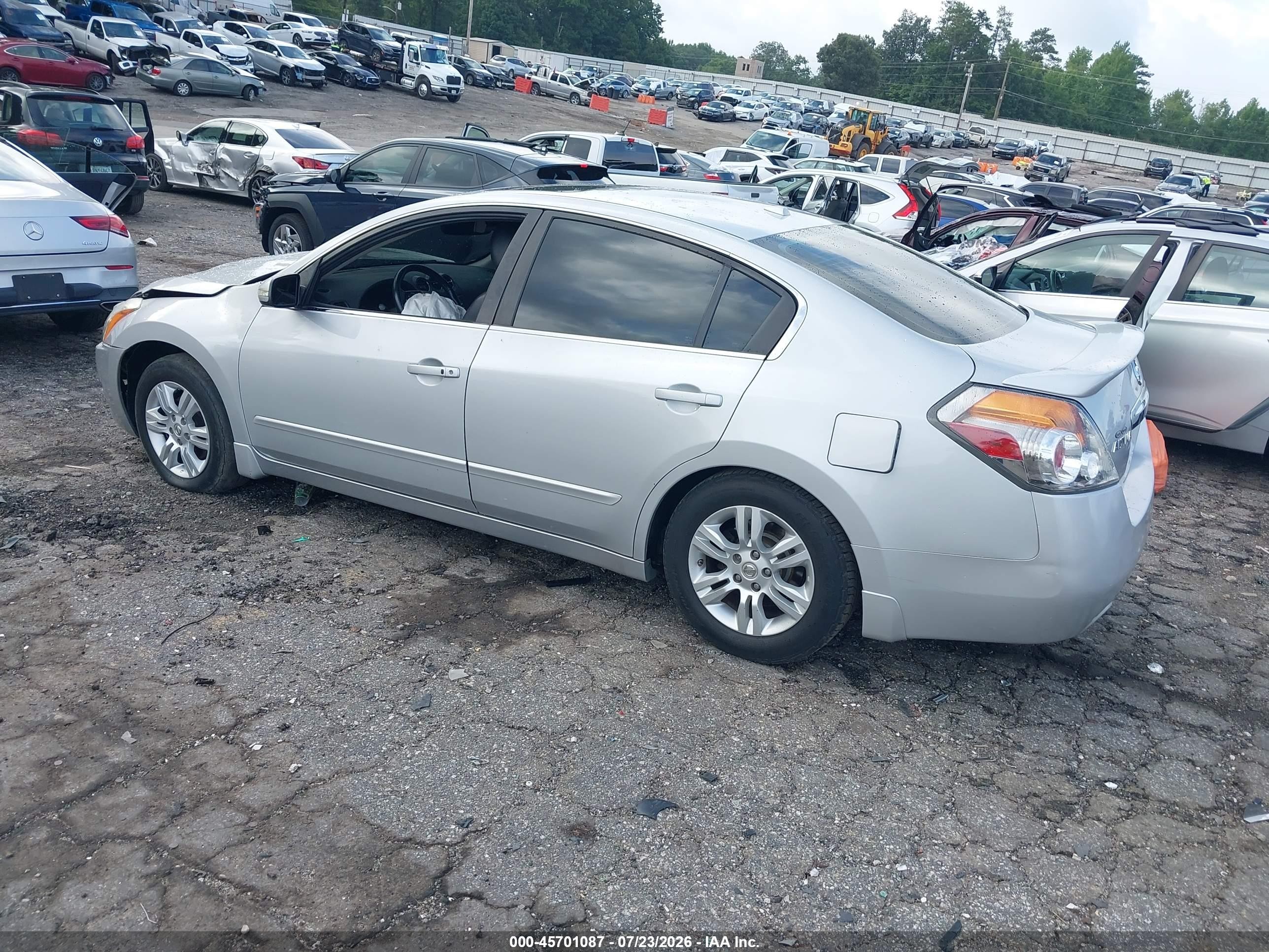 2012 Nissan Altima 2.5 S Silver vin: 1N4AL2AP5CN494551