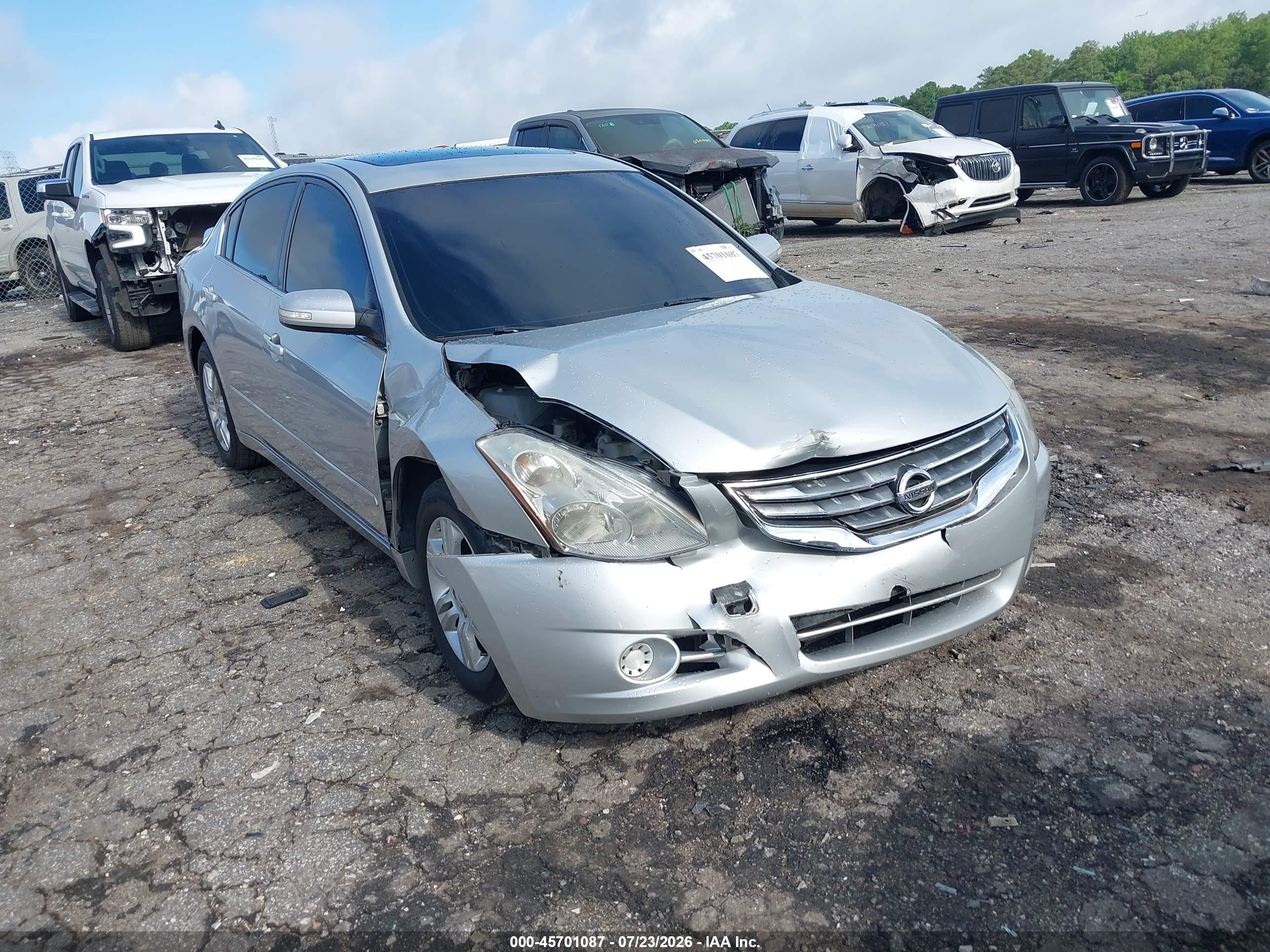 2012 Nissan Altima 2.5 S Silver vin: 1N4AL2AP5CN494551