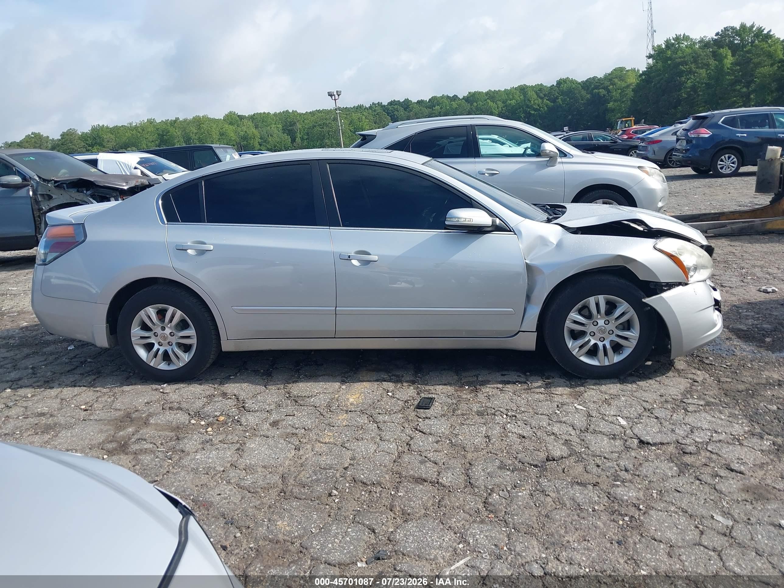 2012 Nissan Altima 2.5 S Silver vin: 1N4AL2AP5CN494551