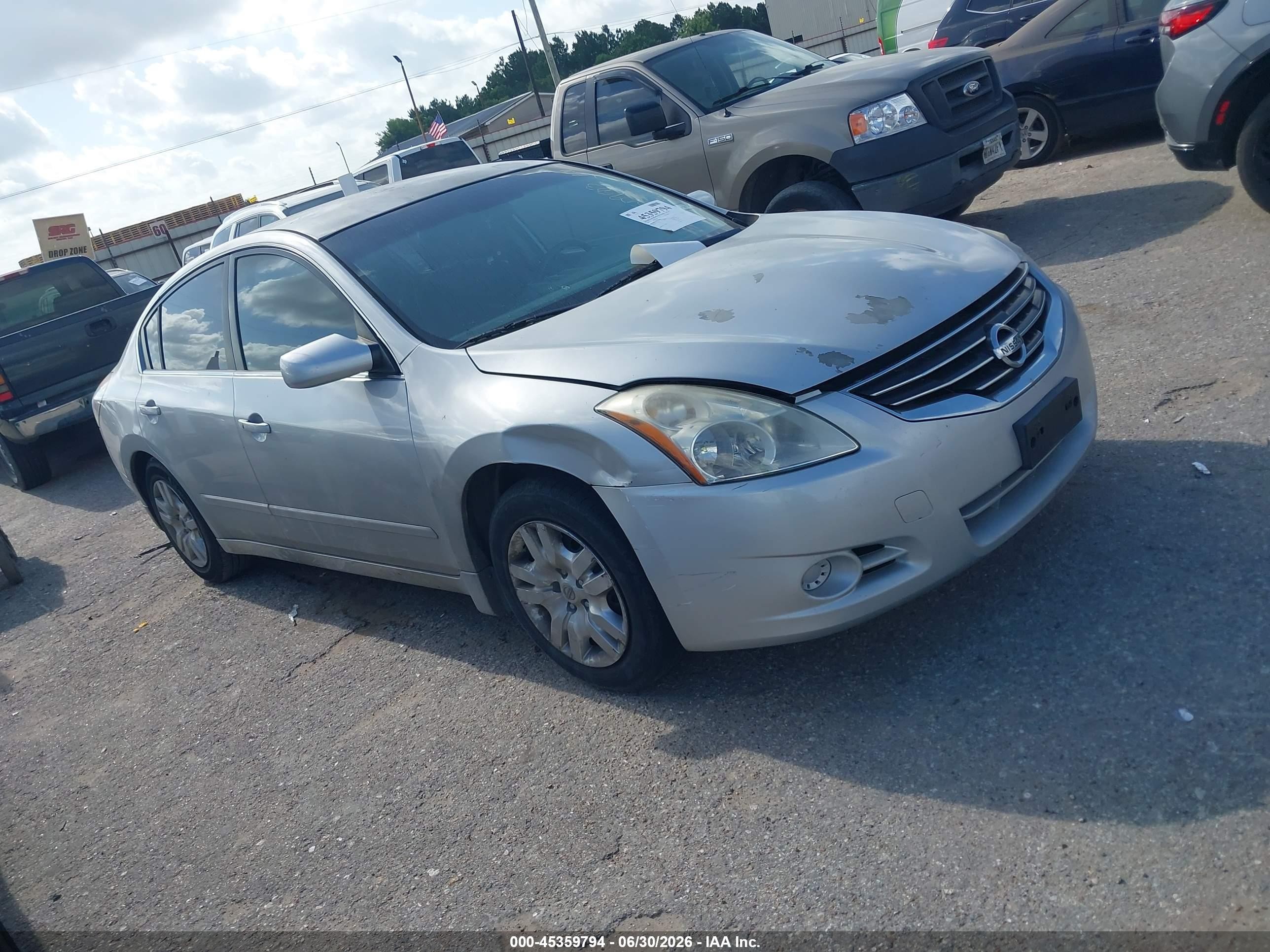 2012 Nissan Altima 2.5 S Silver vin: 1N4AL2AP5CN509503