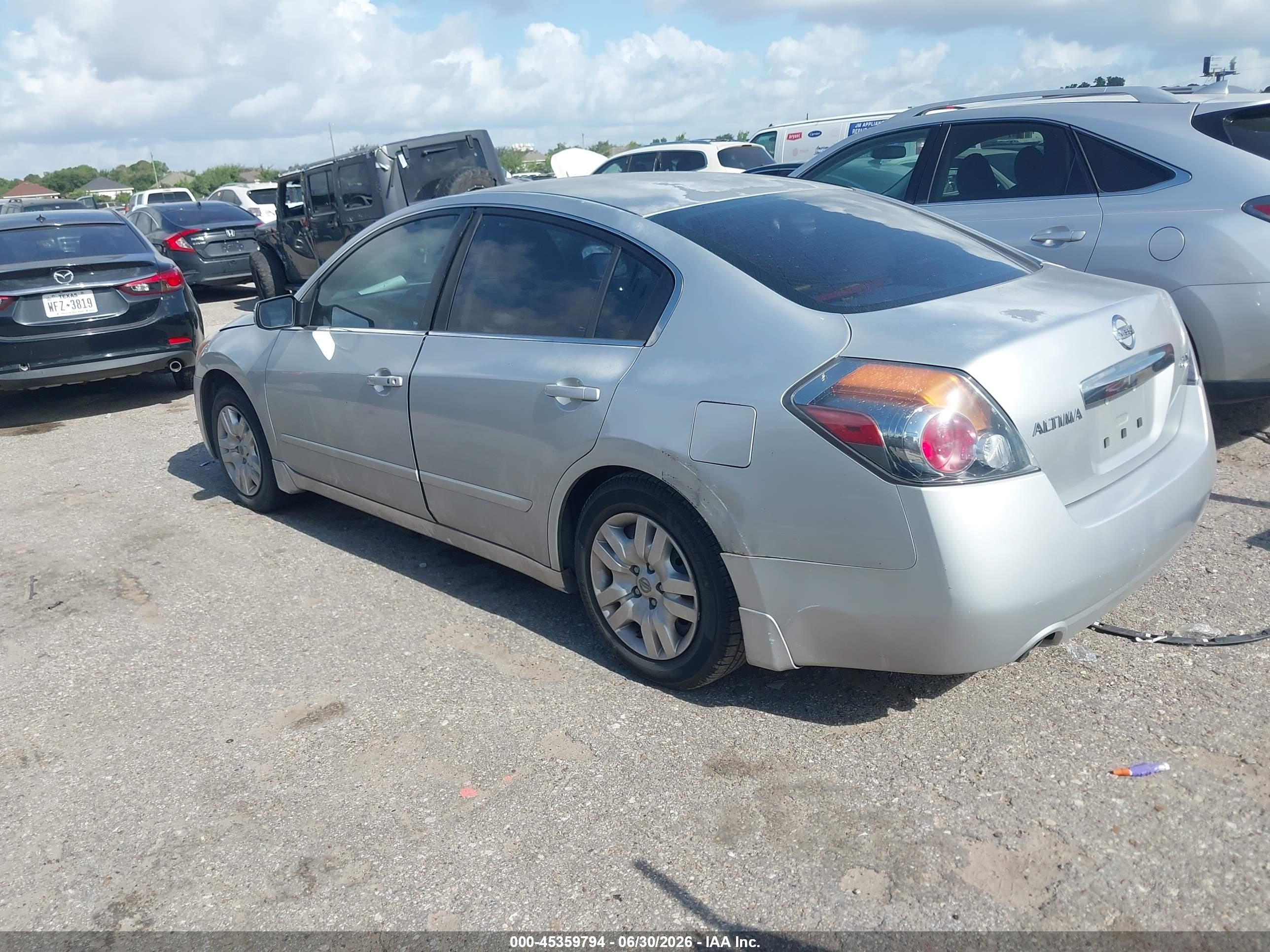 2012 Nissan Altima 2.5 S Silver vin: 1N4AL2AP5CN509503