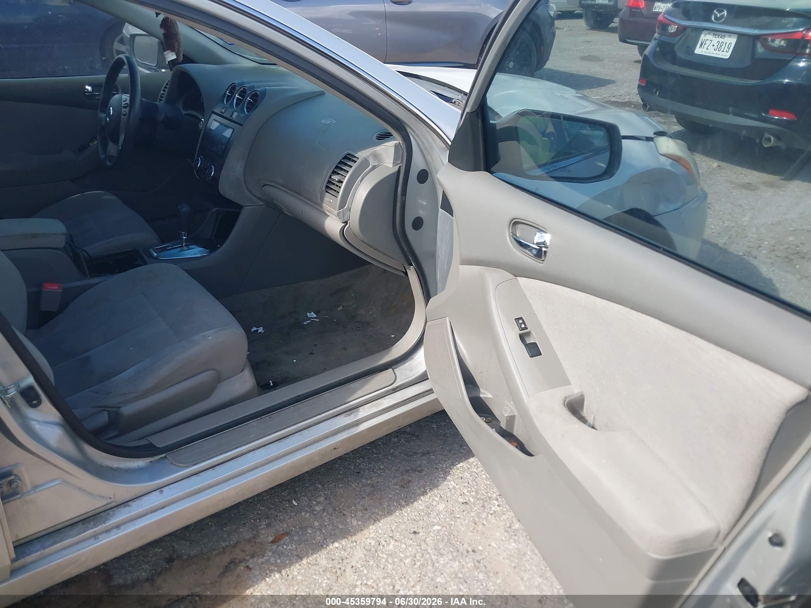 2012 Nissan Altima 2.5 S Silver vin: 1N4AL2AP5CN509503