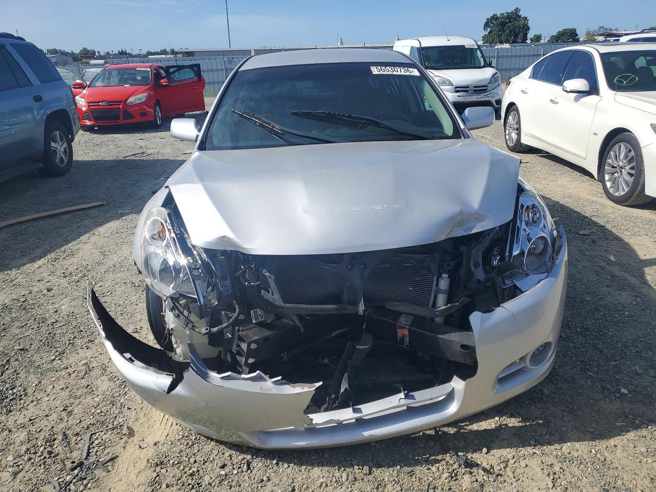 2012 Nissan Altima 2.5 Silver vin: 1N4AL2AP5CN510036