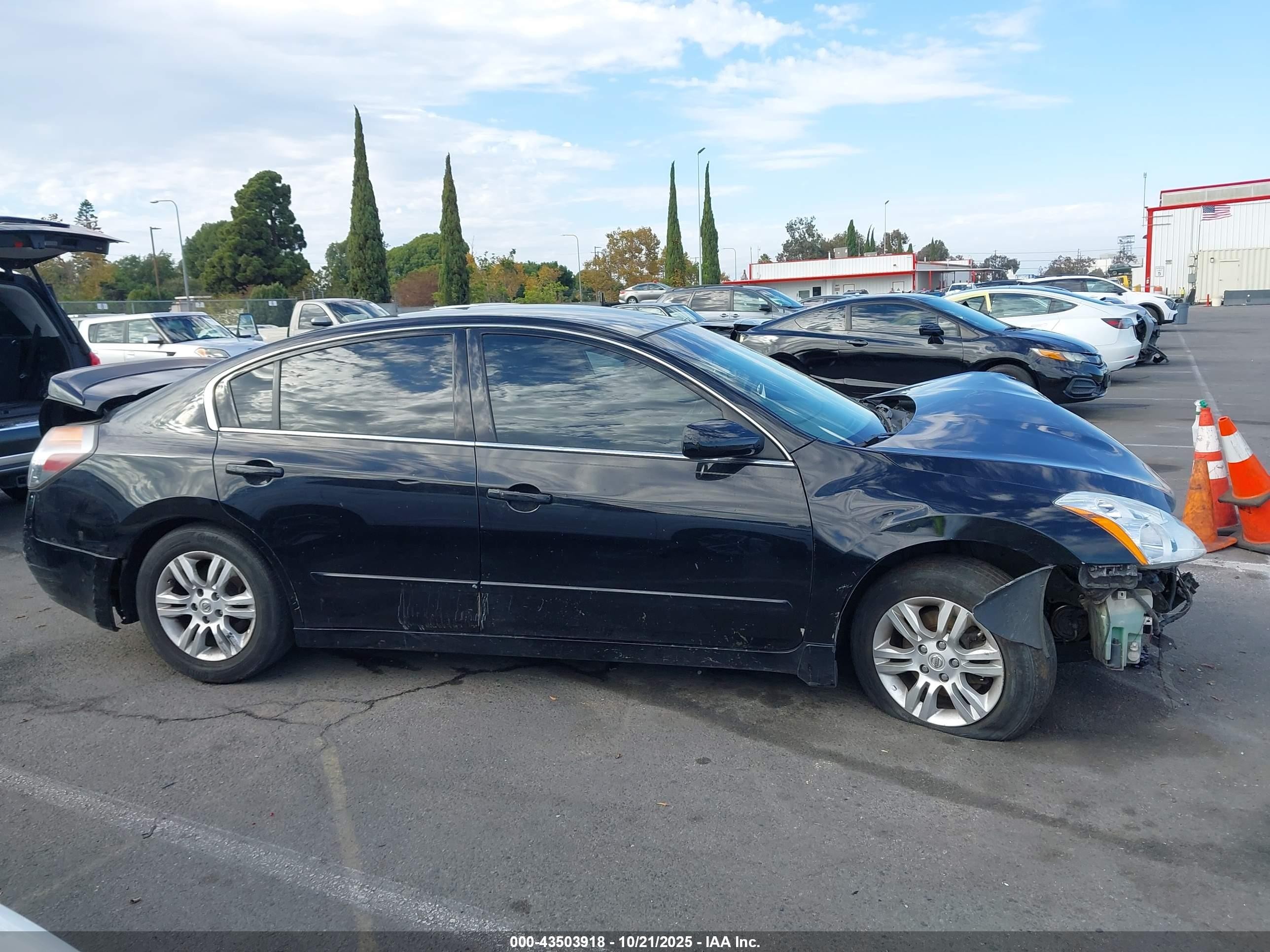 2012 Nissan Altima 2.5 S Черный vin: 1N4AL2AP5CN516984