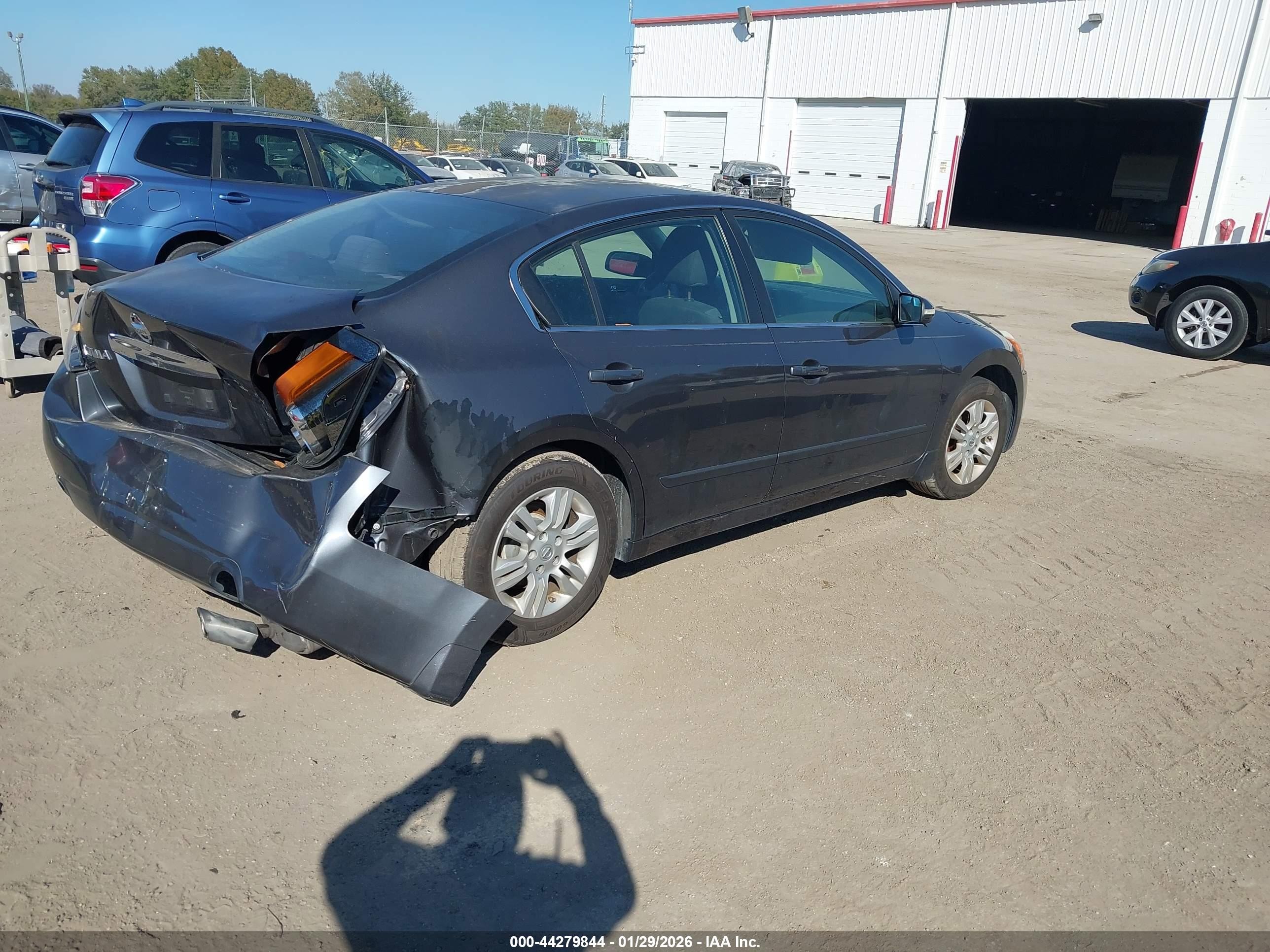 2012 Nissan Altima 2.5 S Gray vin: 1N4AL2AP5CN527192