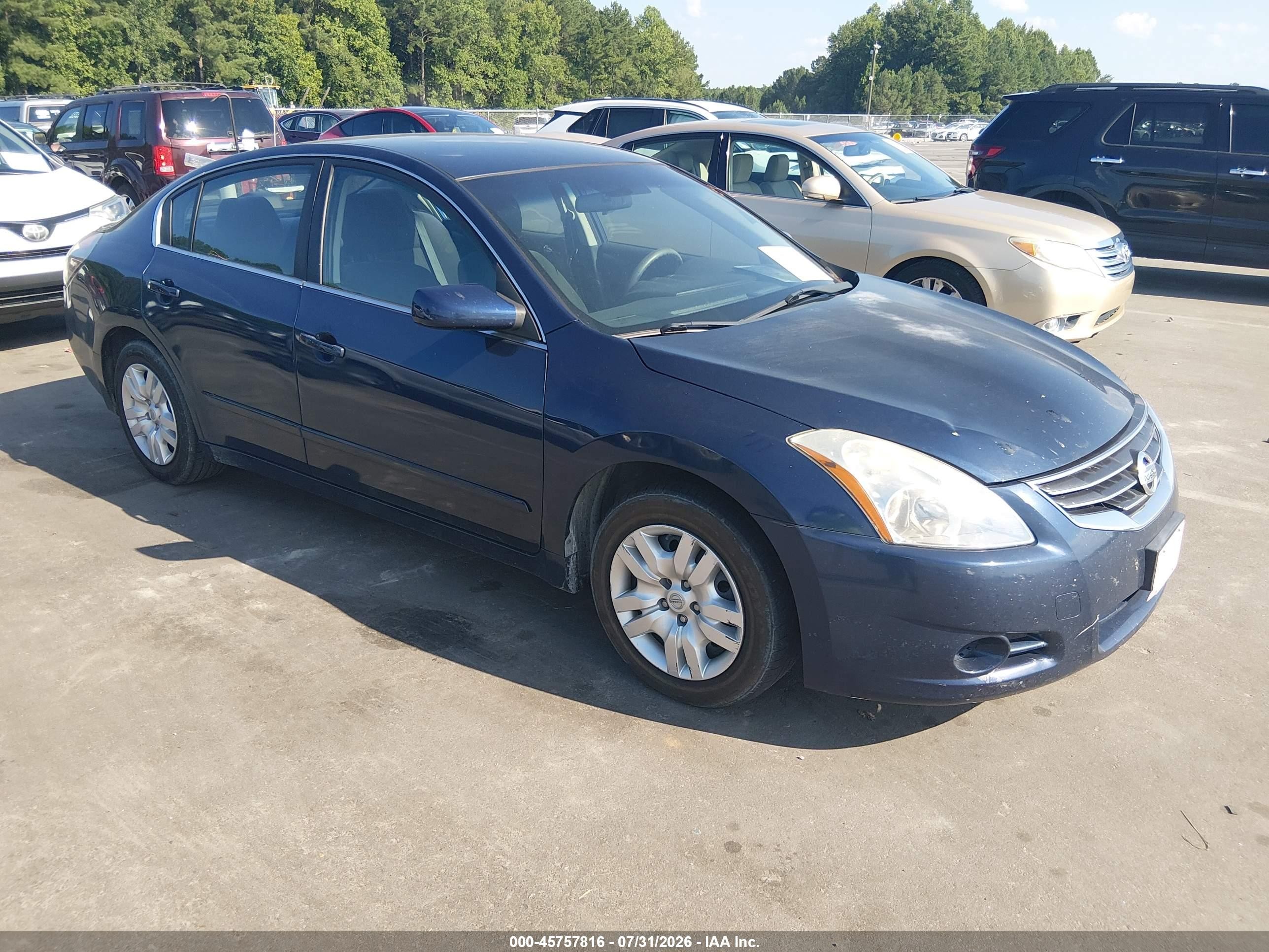 2012 Nissan Altima 2.5 S Dark Blue vin: 1N4AL2AP5CN531887