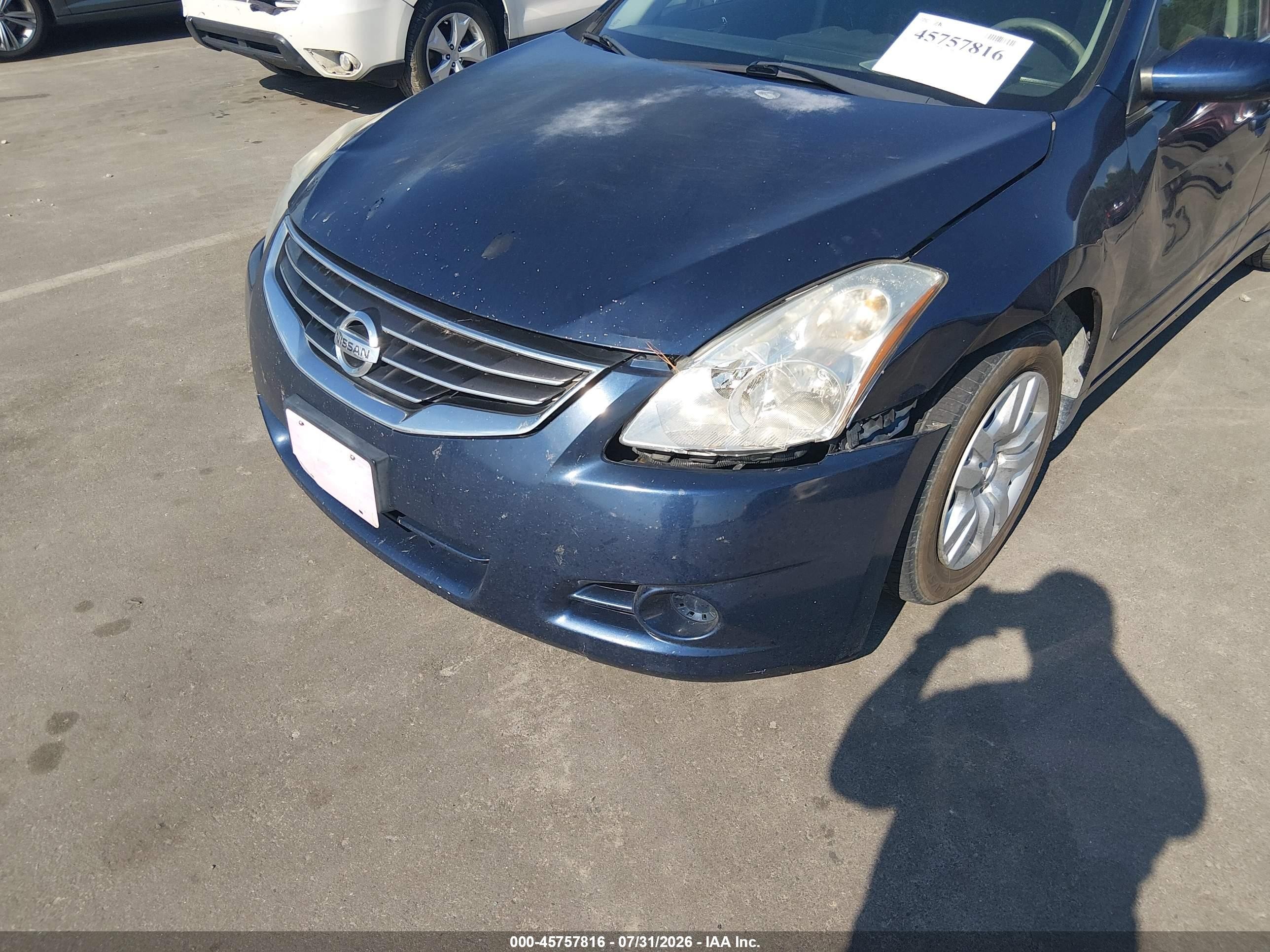 2012 Nissan Altima 2.5 S Dark Blue vin: 1N4AL2AP5CN531887