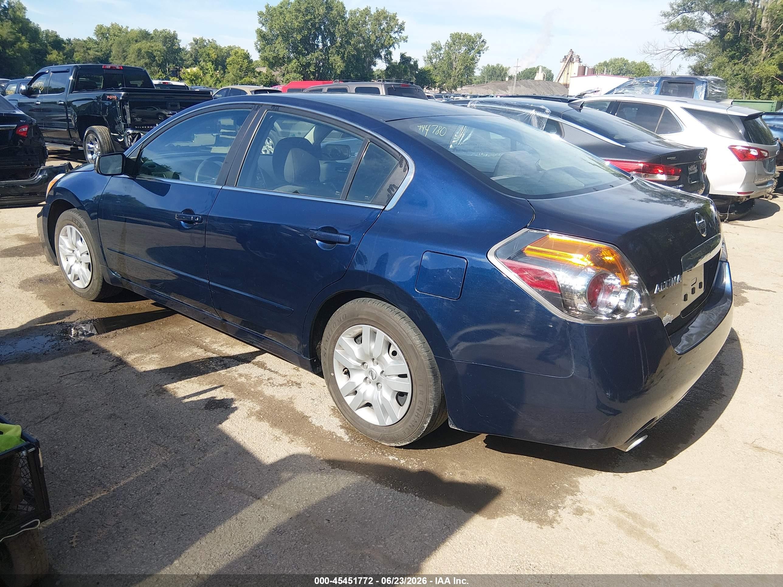 2012 Nissan Altima 2.5 S Dark Blue vin: 1N4AL2AP5CN532487