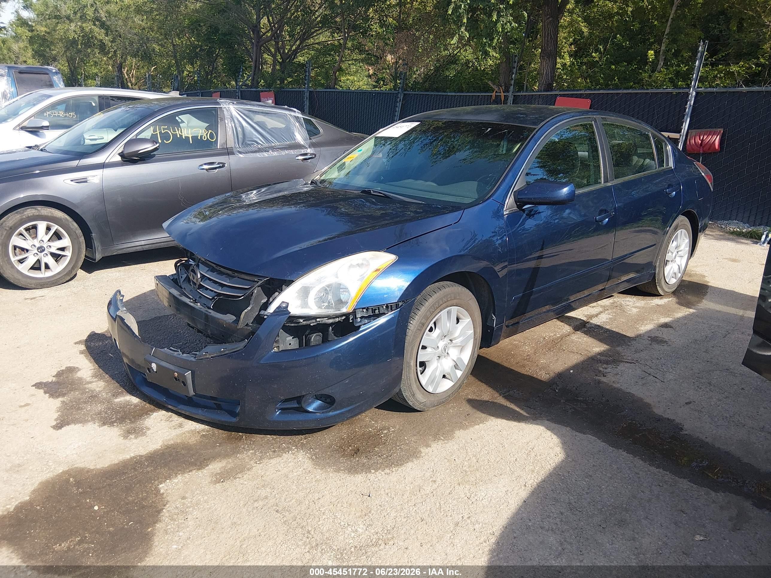 2012 Nissan Altima 2.5 S Dark Blue vin: 1N4AL2AP5CN532487