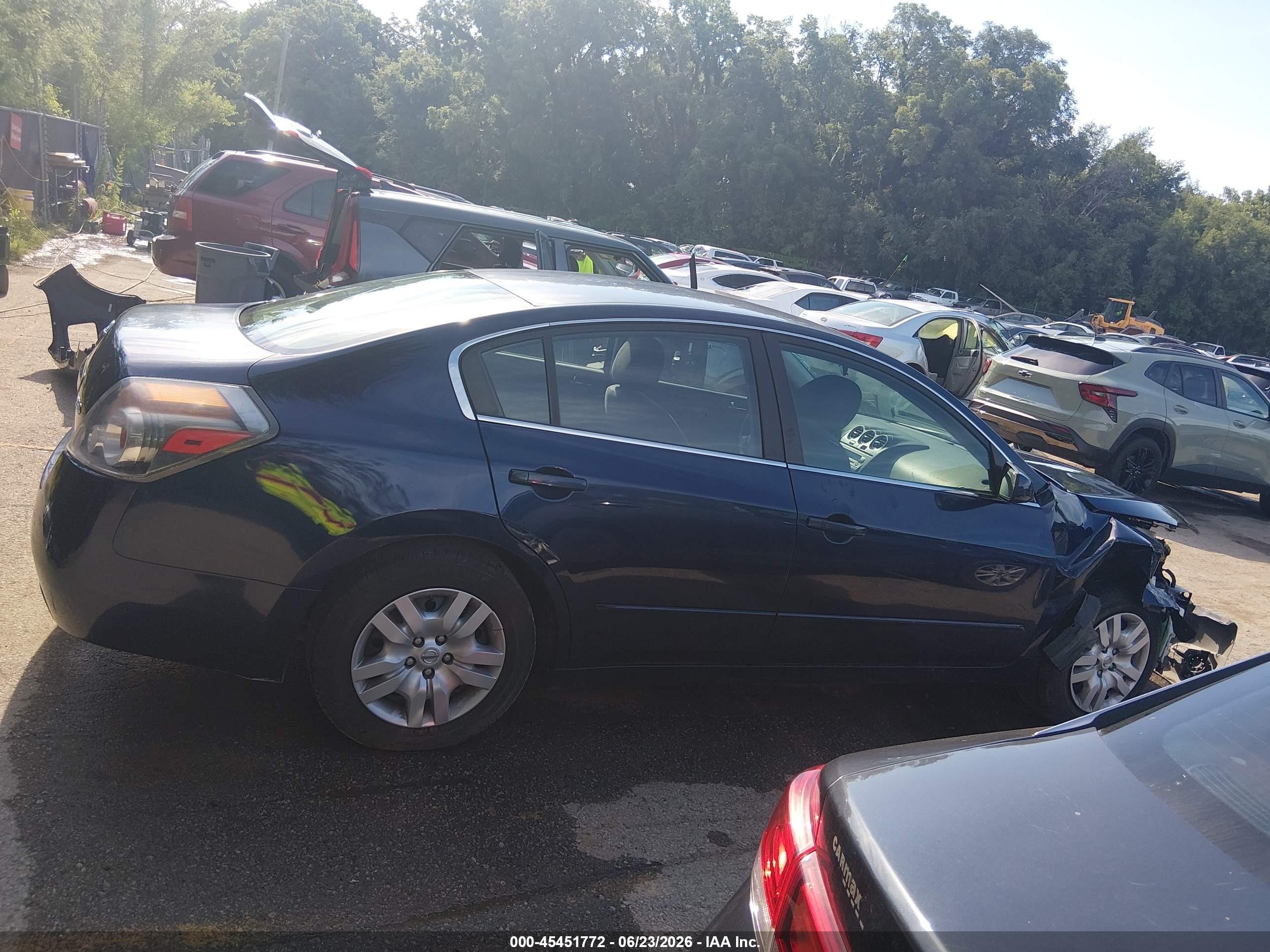 2012 Nissan Altima 2.5 S Dark Blue vin: 1N4AL2AP5CN532487