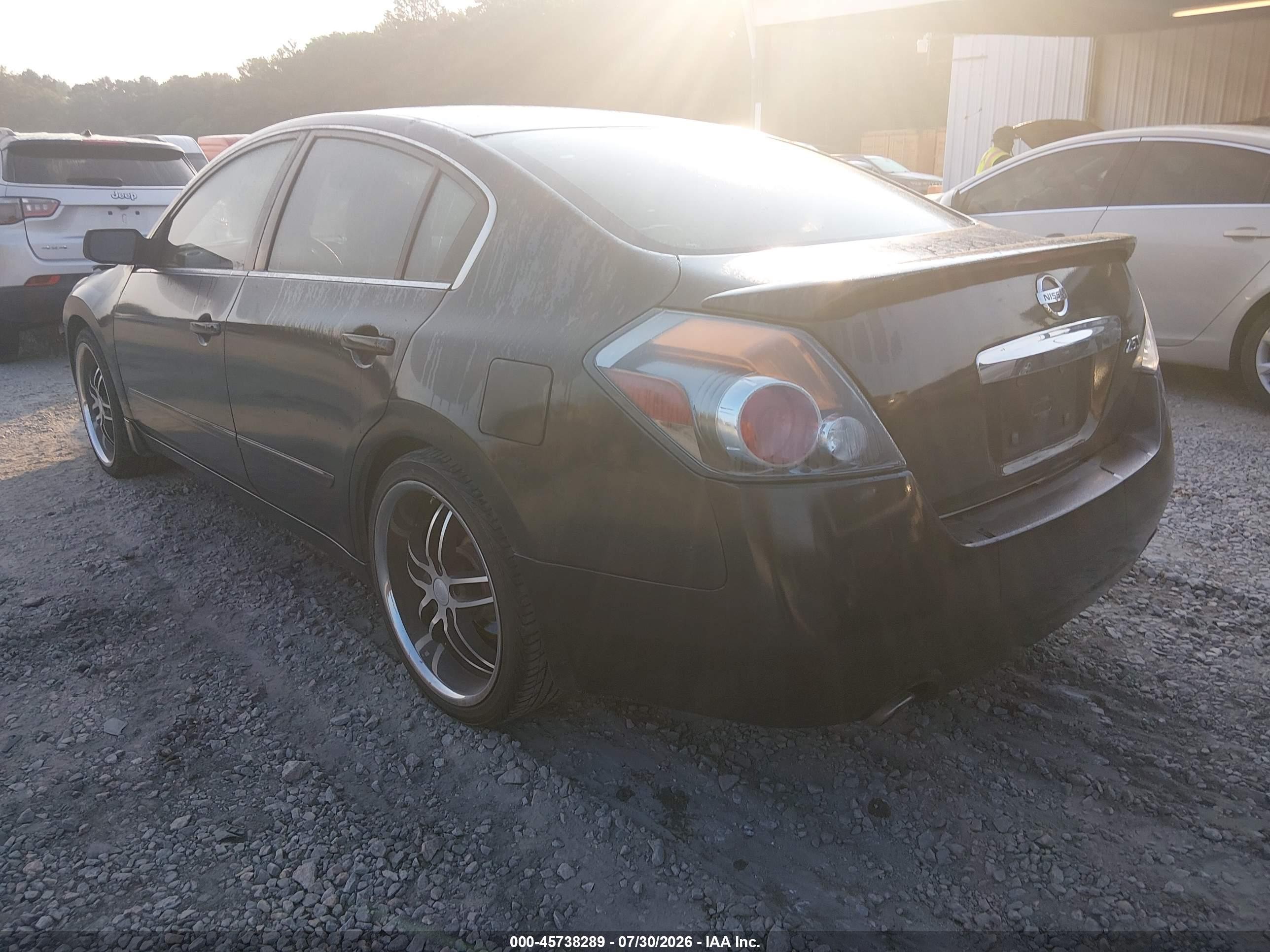 2012 Nissan Altima 2.5 S Black vin: 1N4AL2AP5CN554666
