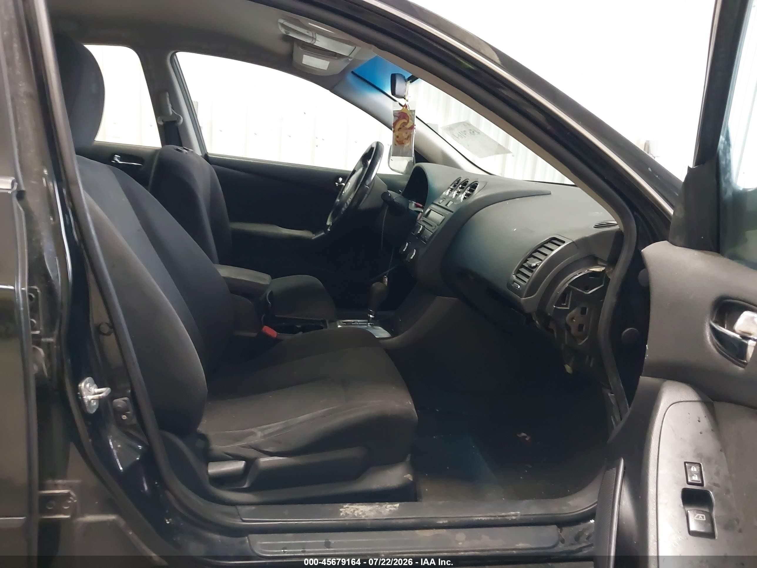 2012 Nissan Altima 2.5 S Black vin: 1N4AL2AP5CN568048