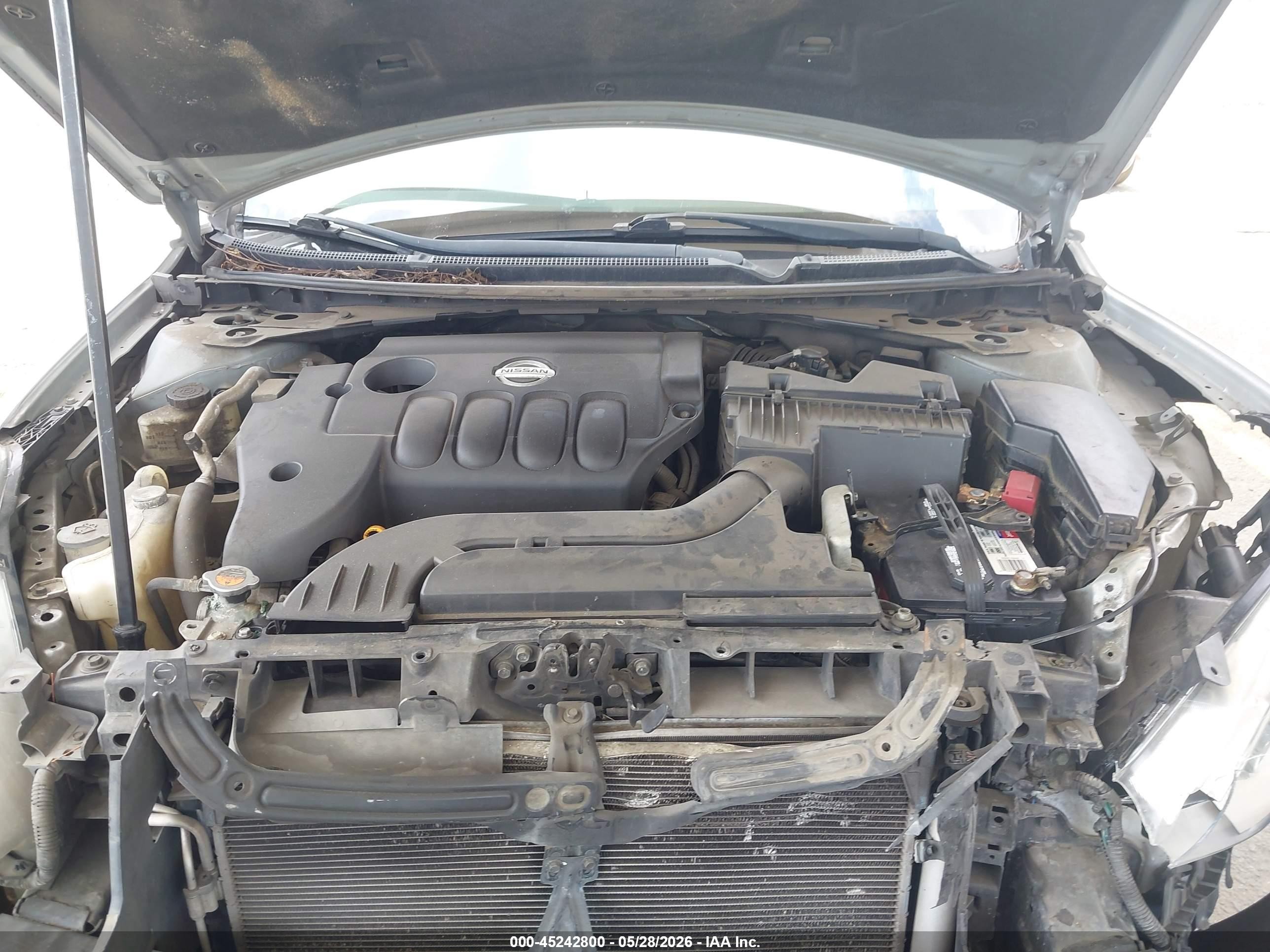 2012 Nissan Altima 2.5 S Silver vin: 1N4AL2AP5CN571287