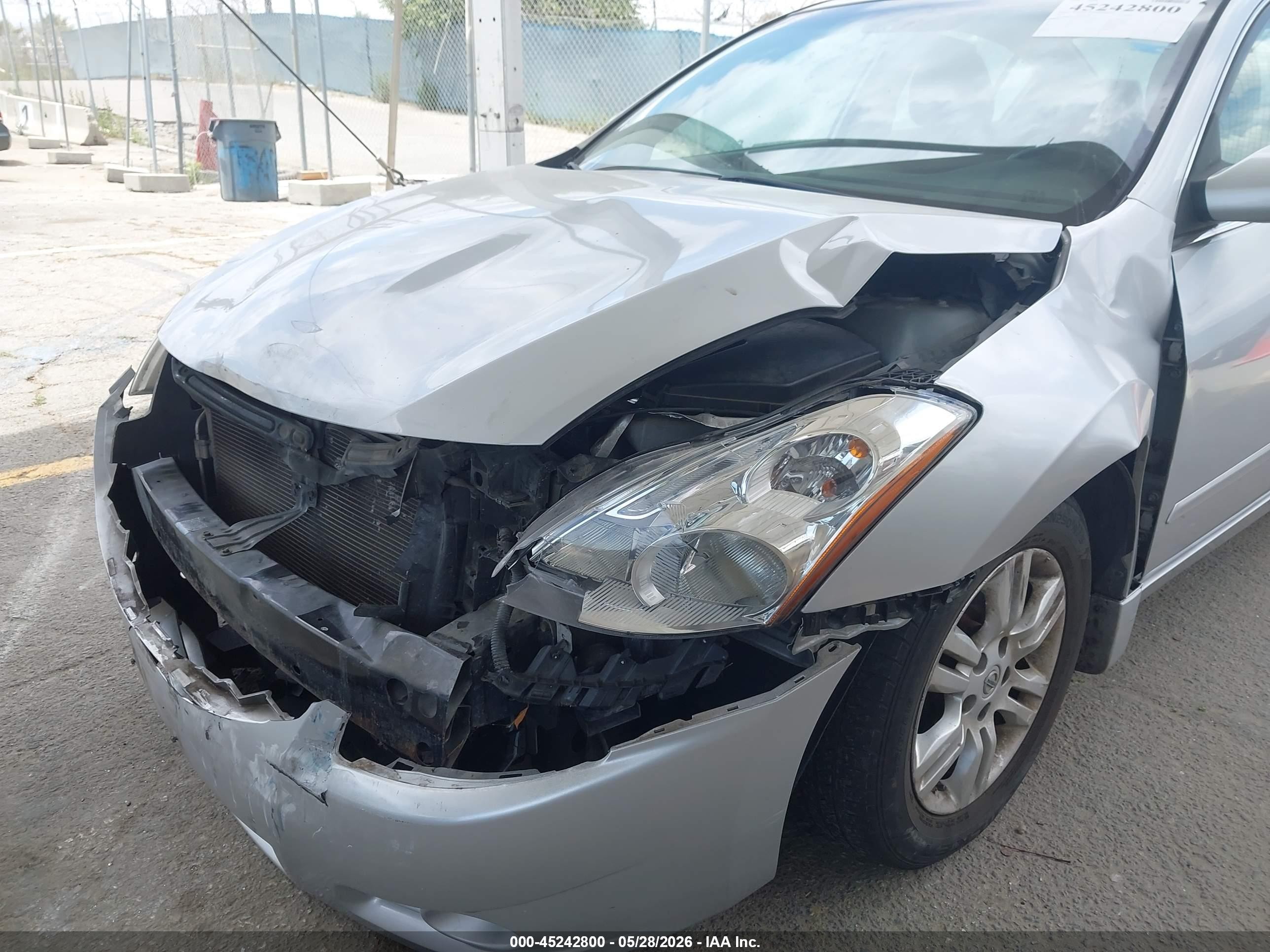 2012 Nissan Altima 2.5 S Silver vin: 1N4AL2AP5CN571287