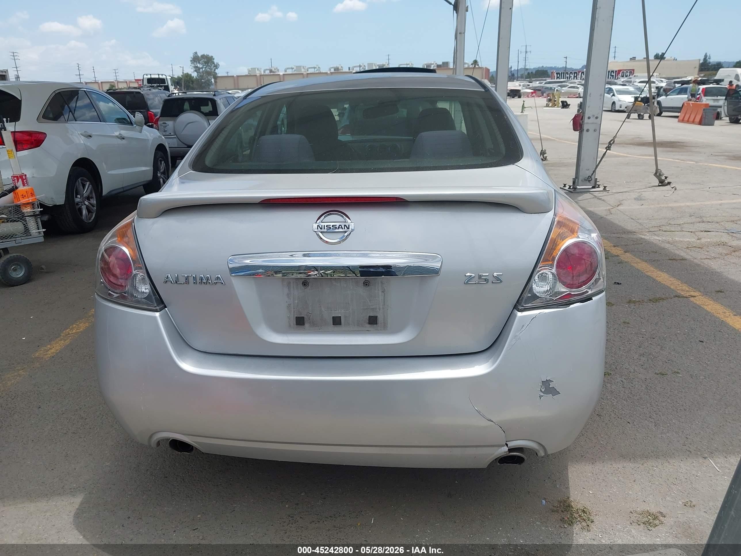 2012 Nissan Altima 2.5 S Silver vin: 1N4AL2AP5CN571287