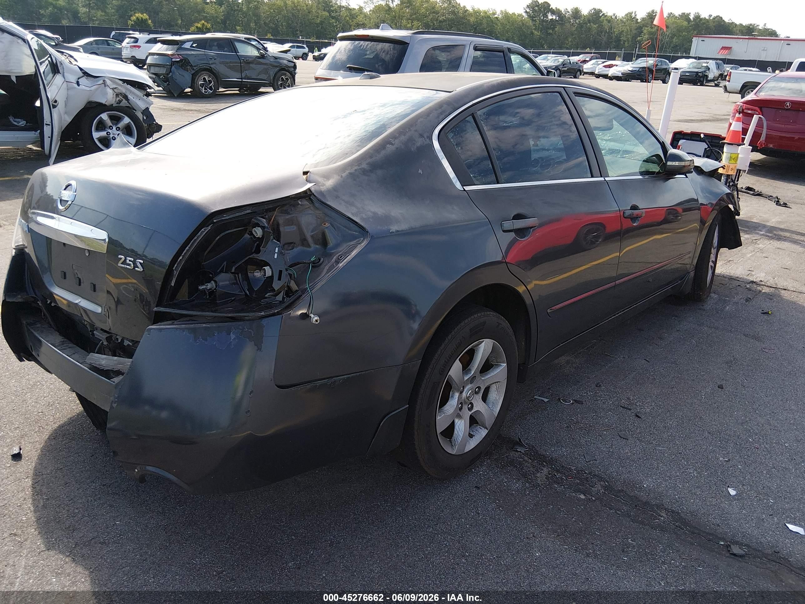 2010 Nissan Altima 2.5 S Серый vin: 1N4AL2AP6AC104193