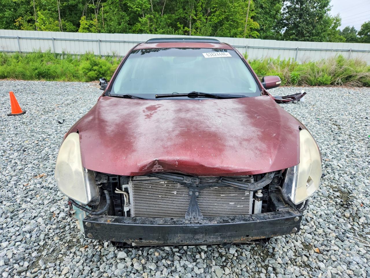 2010 Nissan Altima 2.5 Red vin: 1N4AL2AP6AC162935