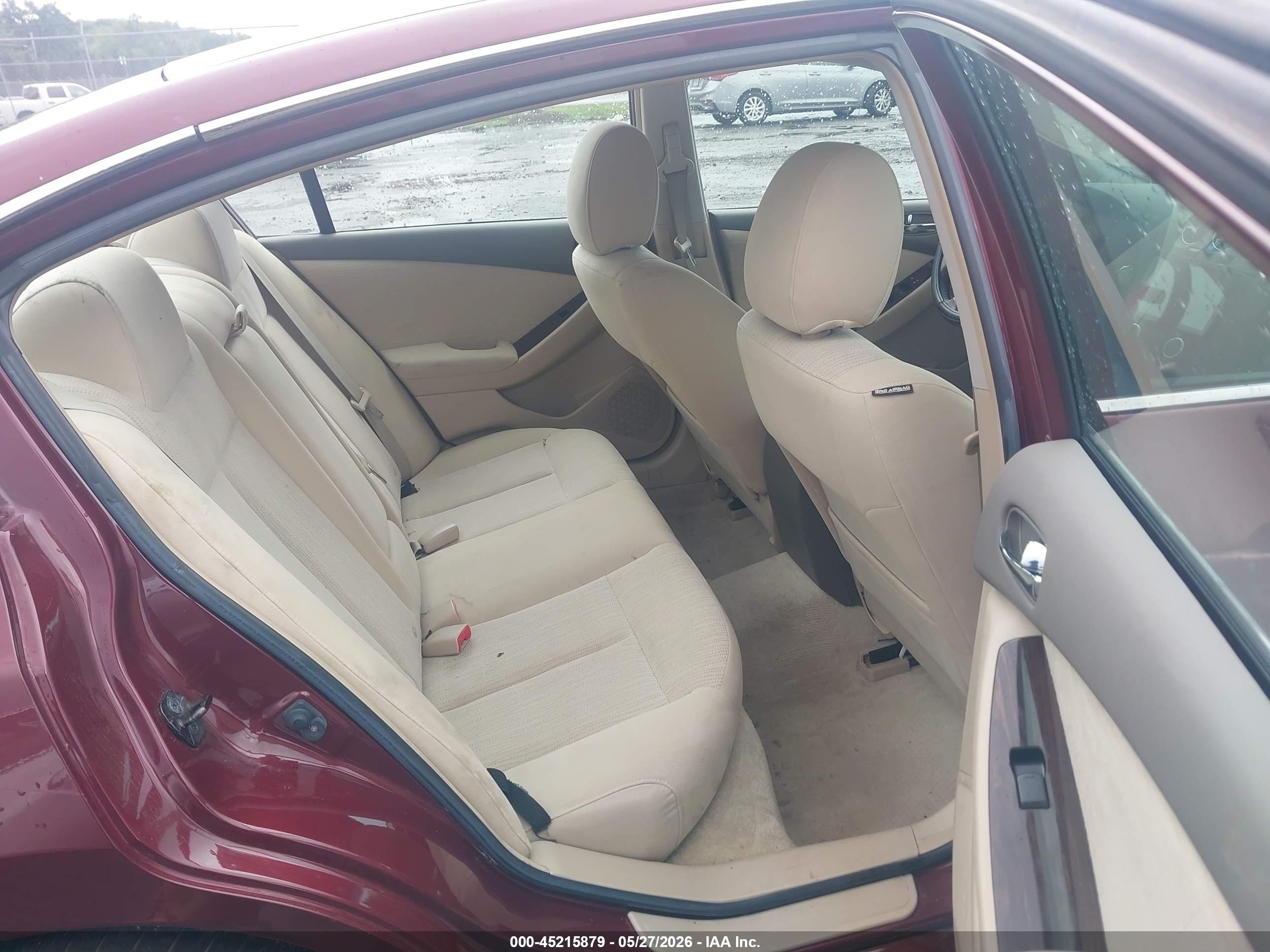 2010 Nissan Altima 2.5 S Burgundy vin: 1N4AL2AP6AC186846