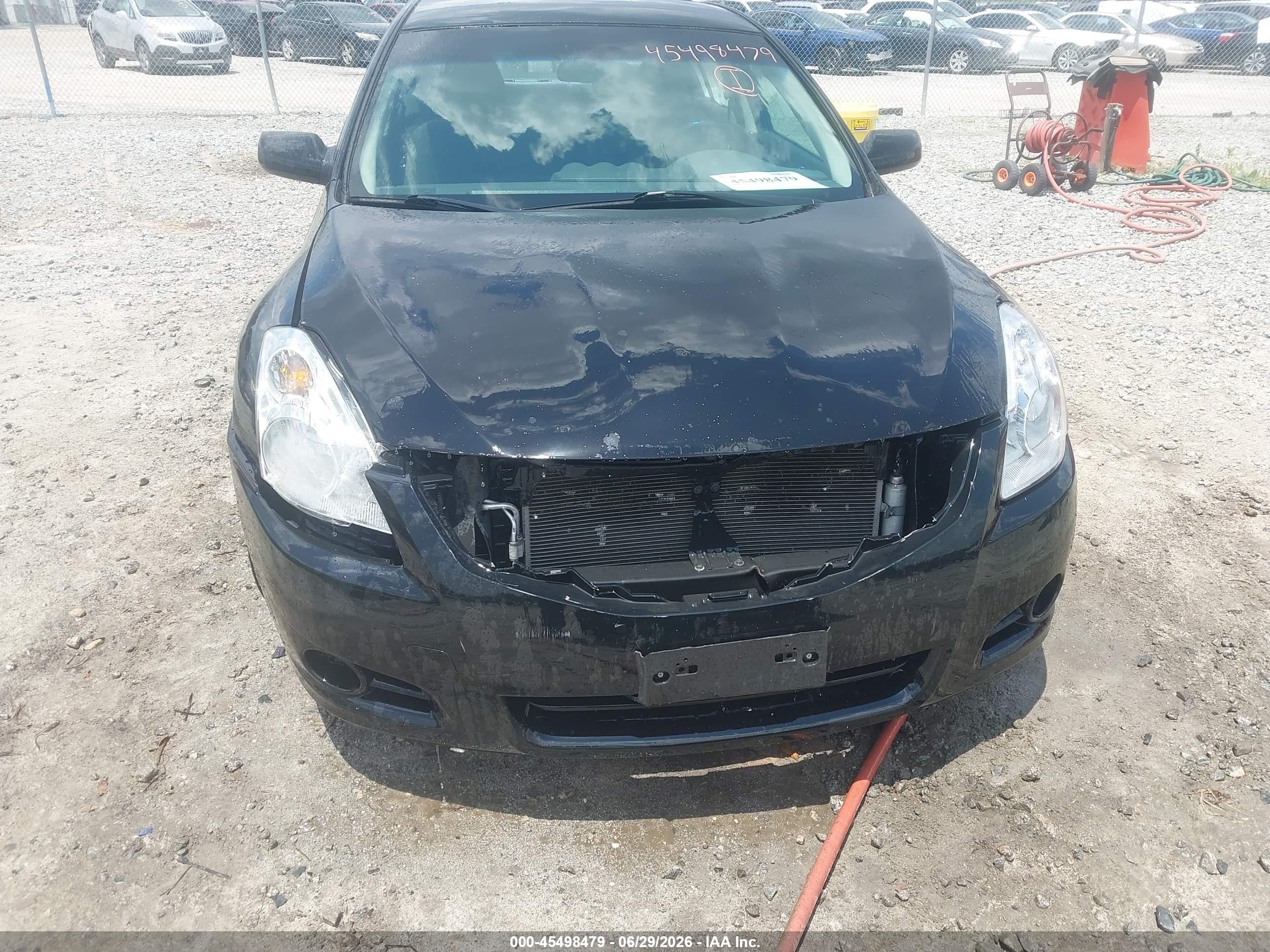 2010 Nissan Altima 2.5 S Черный vin: 1N4AL2AP6AN400691