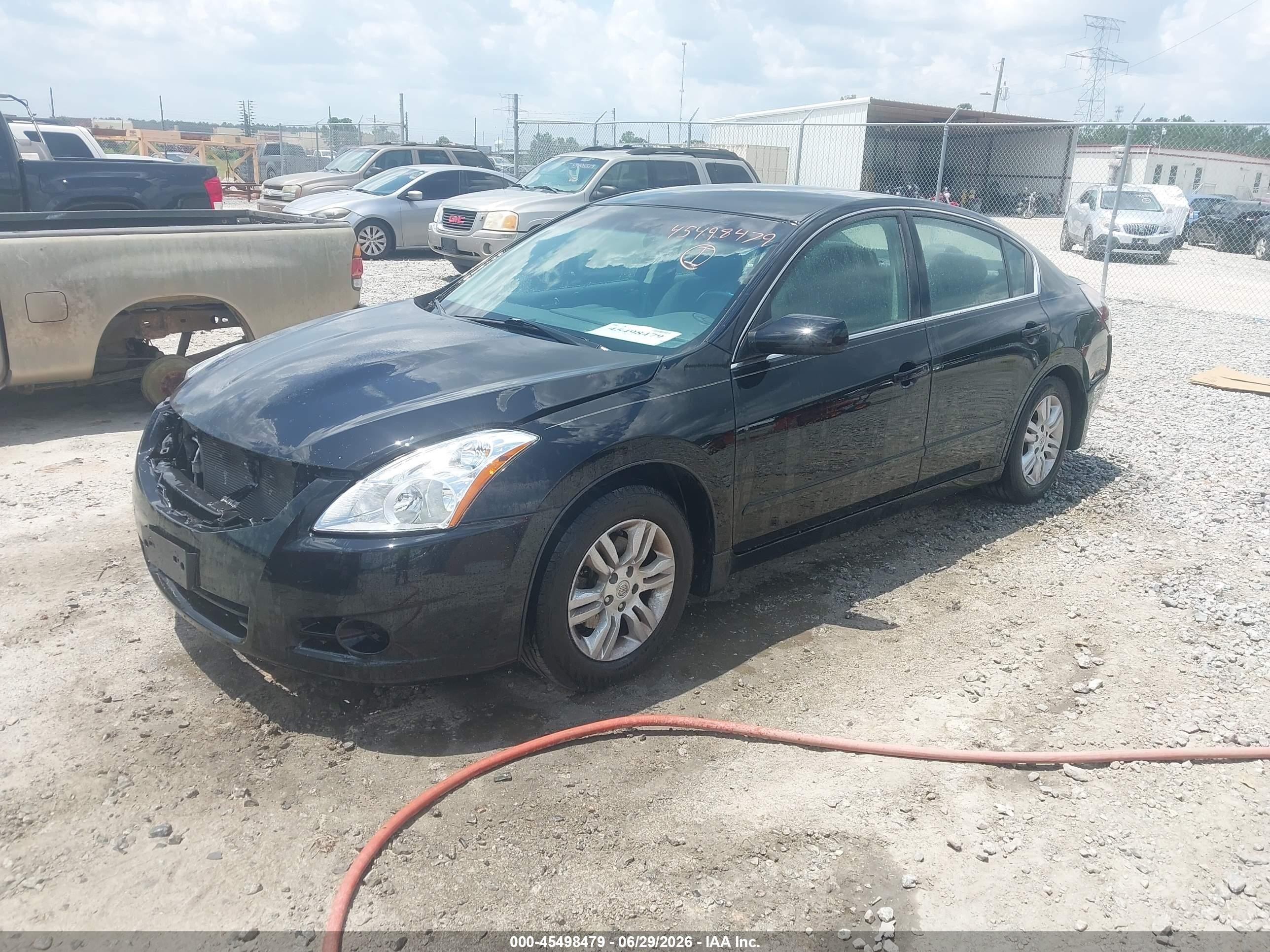 2010 Nissan Altima 2.5 S Черный vin: 1N4AL2AP6AN400691