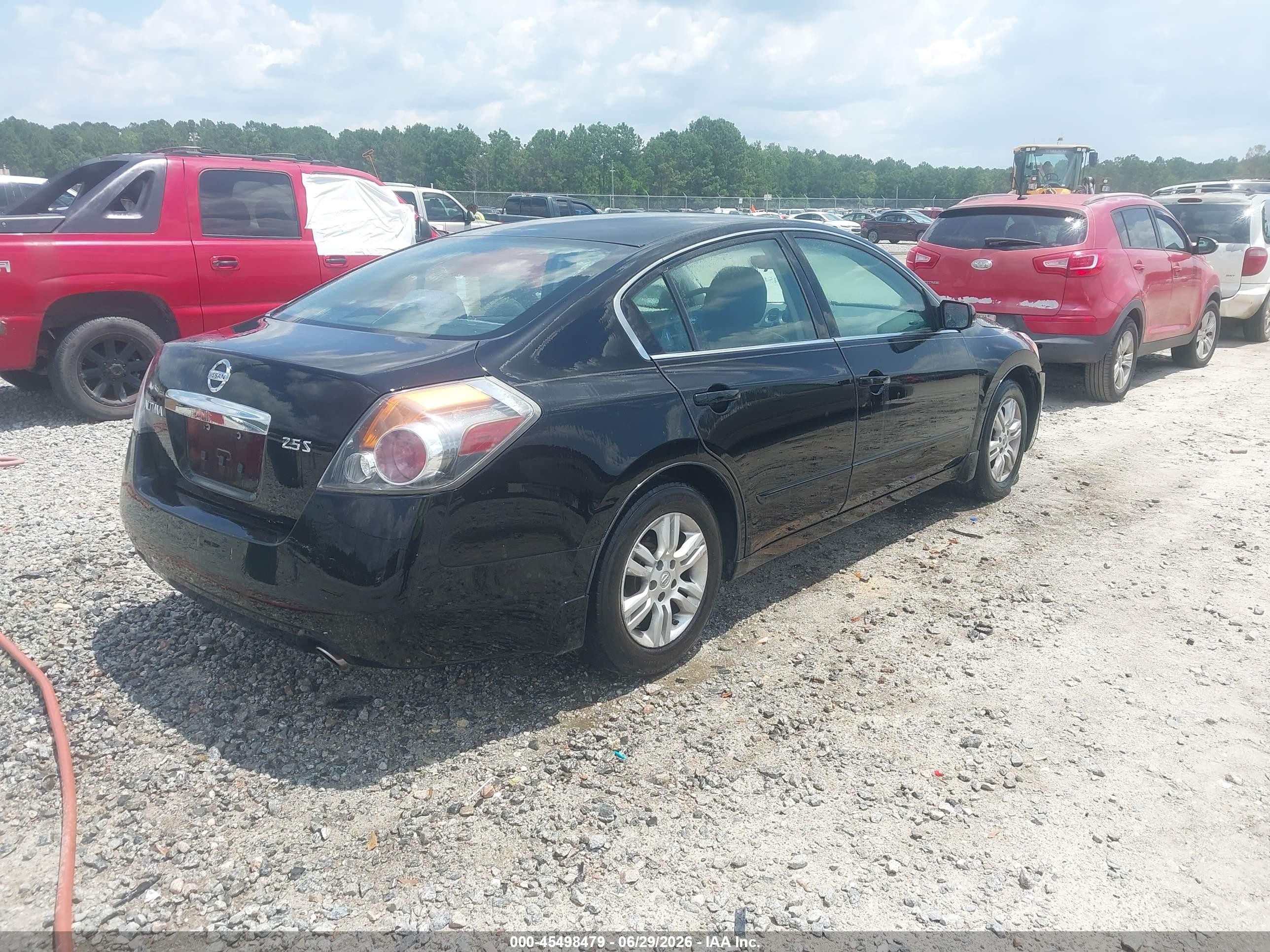 2010 Nissan Altima 2.5 S Черный vin: 1N4AL2AP6AN400691