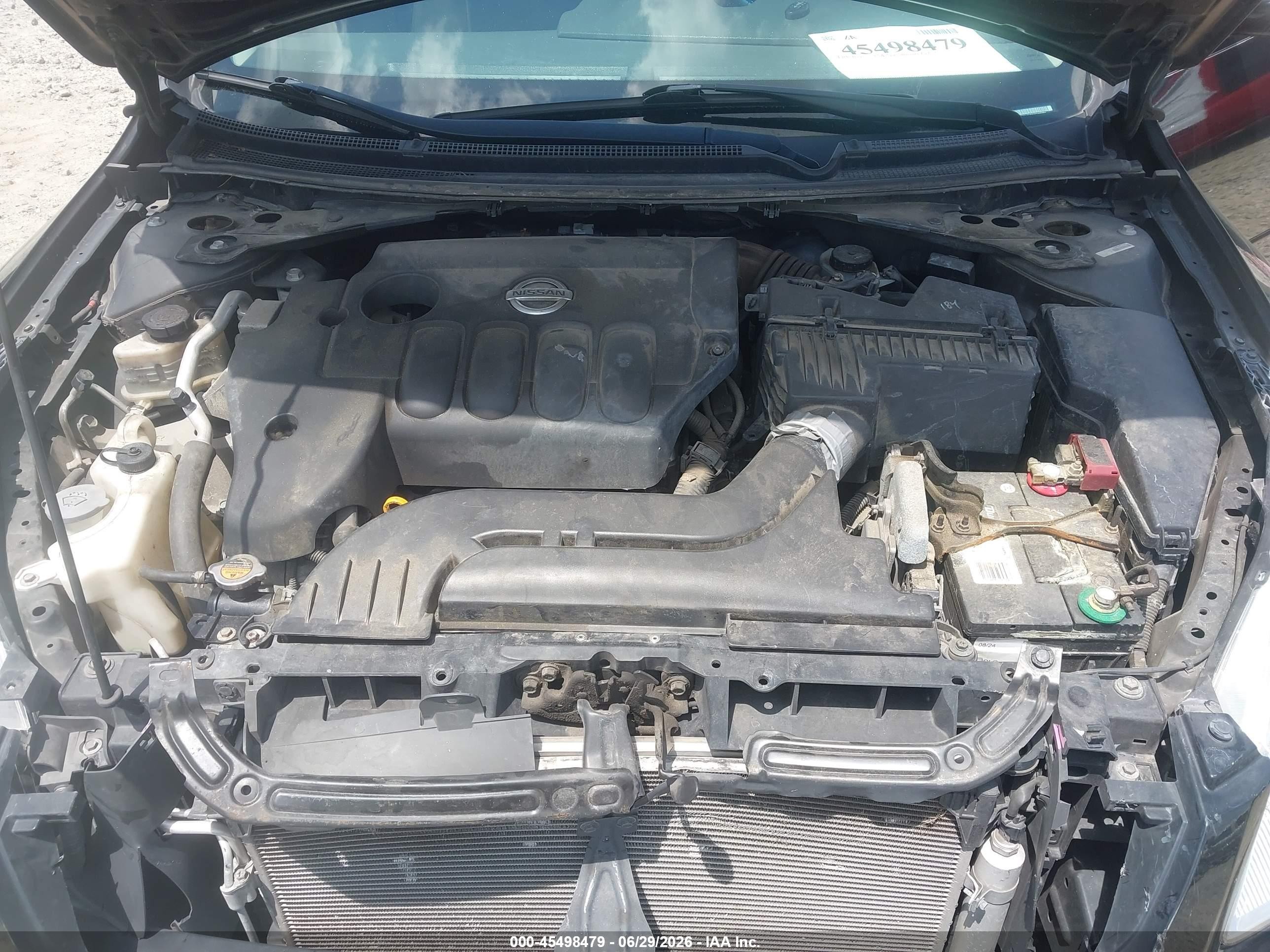 2010 Nissan Altima 2.5 S Черный vin: 1N4AL2AP6AN400691