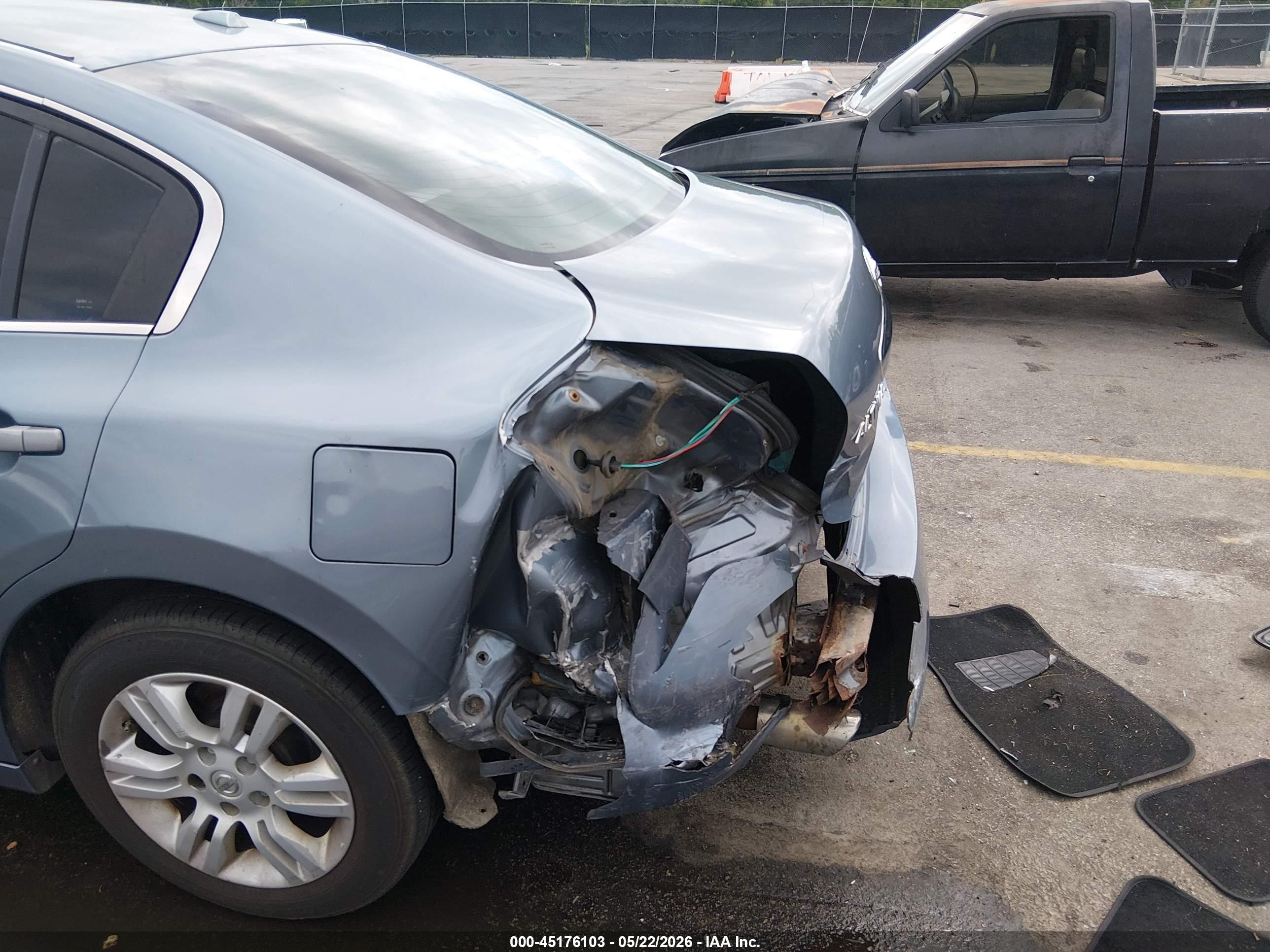 2010 Nissan Altima 2.5 S Blue vin: 1N4AL2AP6AN409682