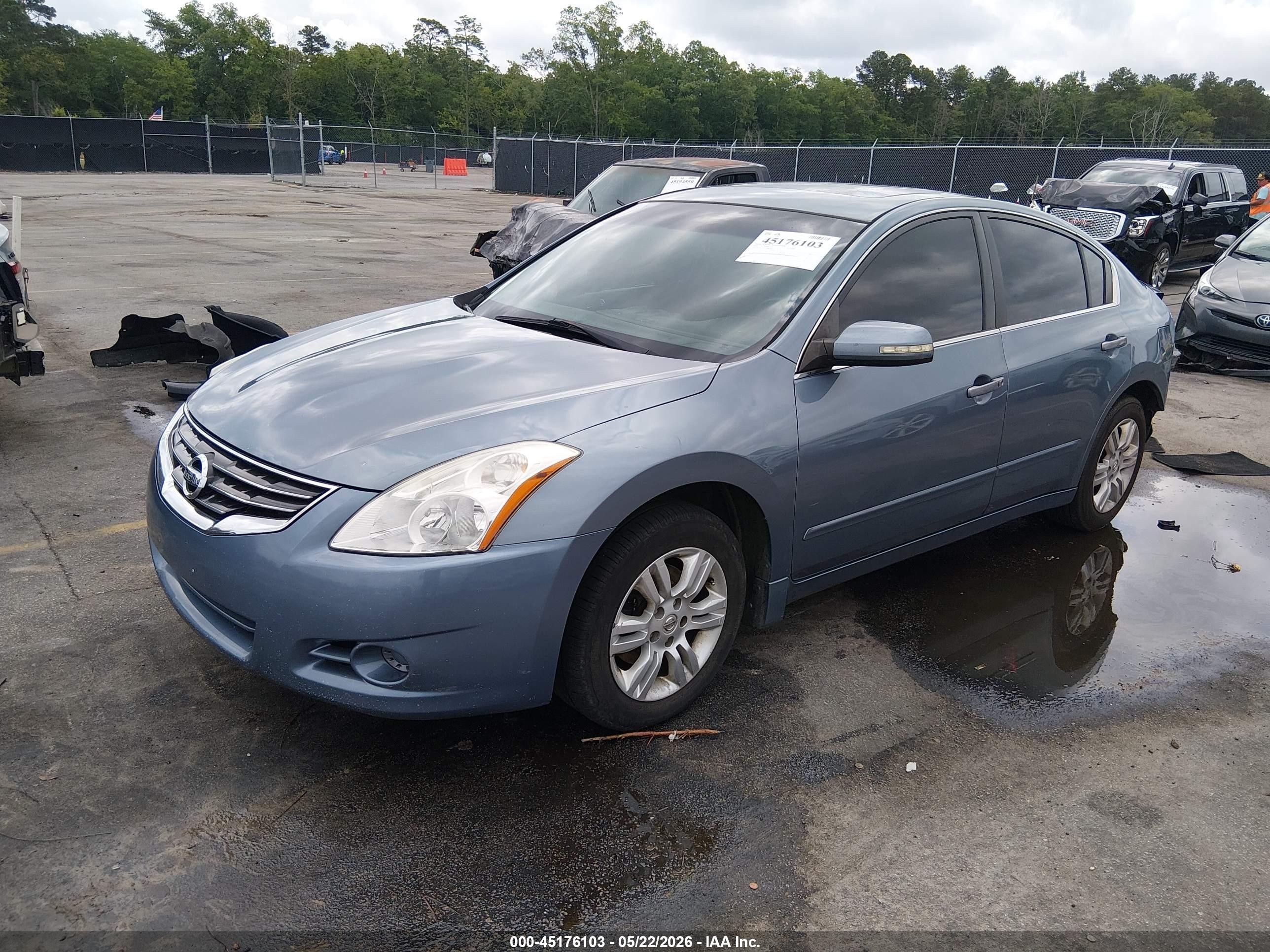 2010 Nissan Altima 2.5 S Blue vin: 1N4AL2AP6AN409682