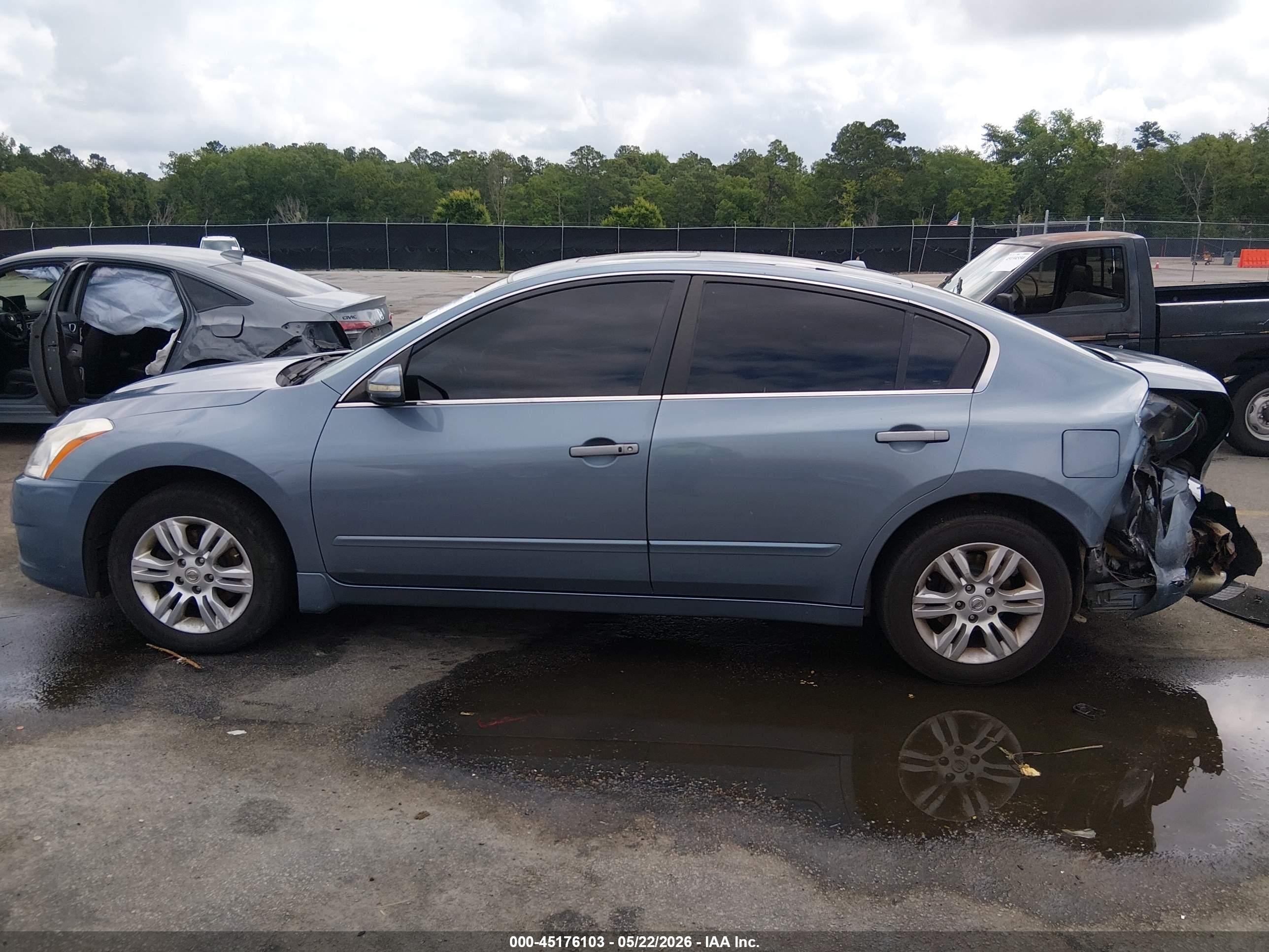 2010 Nissan Altima 2.5 S Blue vin: 1N4AL2AP6AN409682
