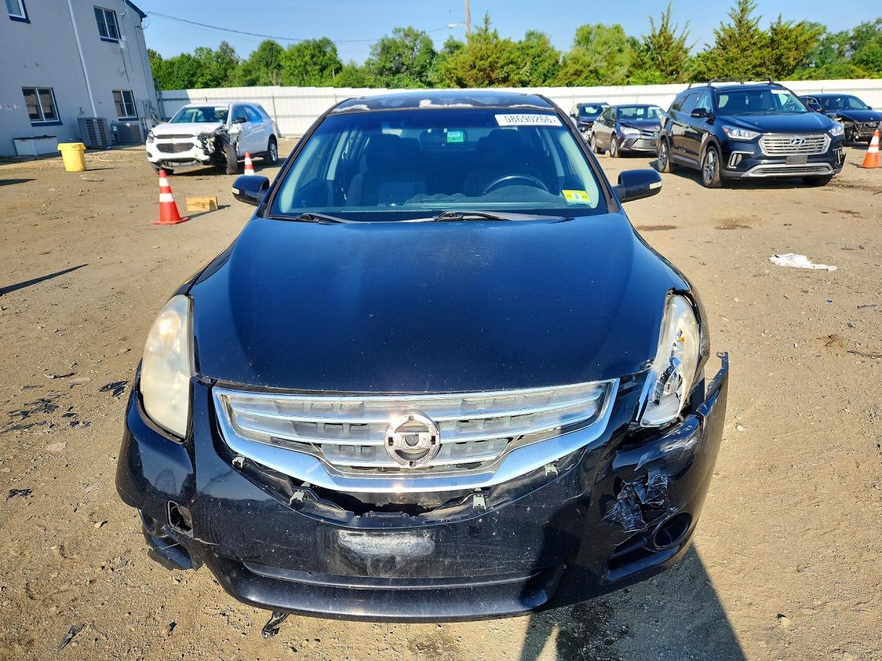 2010 Nissan Altima 2.5 Black vin: 1N4AL2AP6AN423100