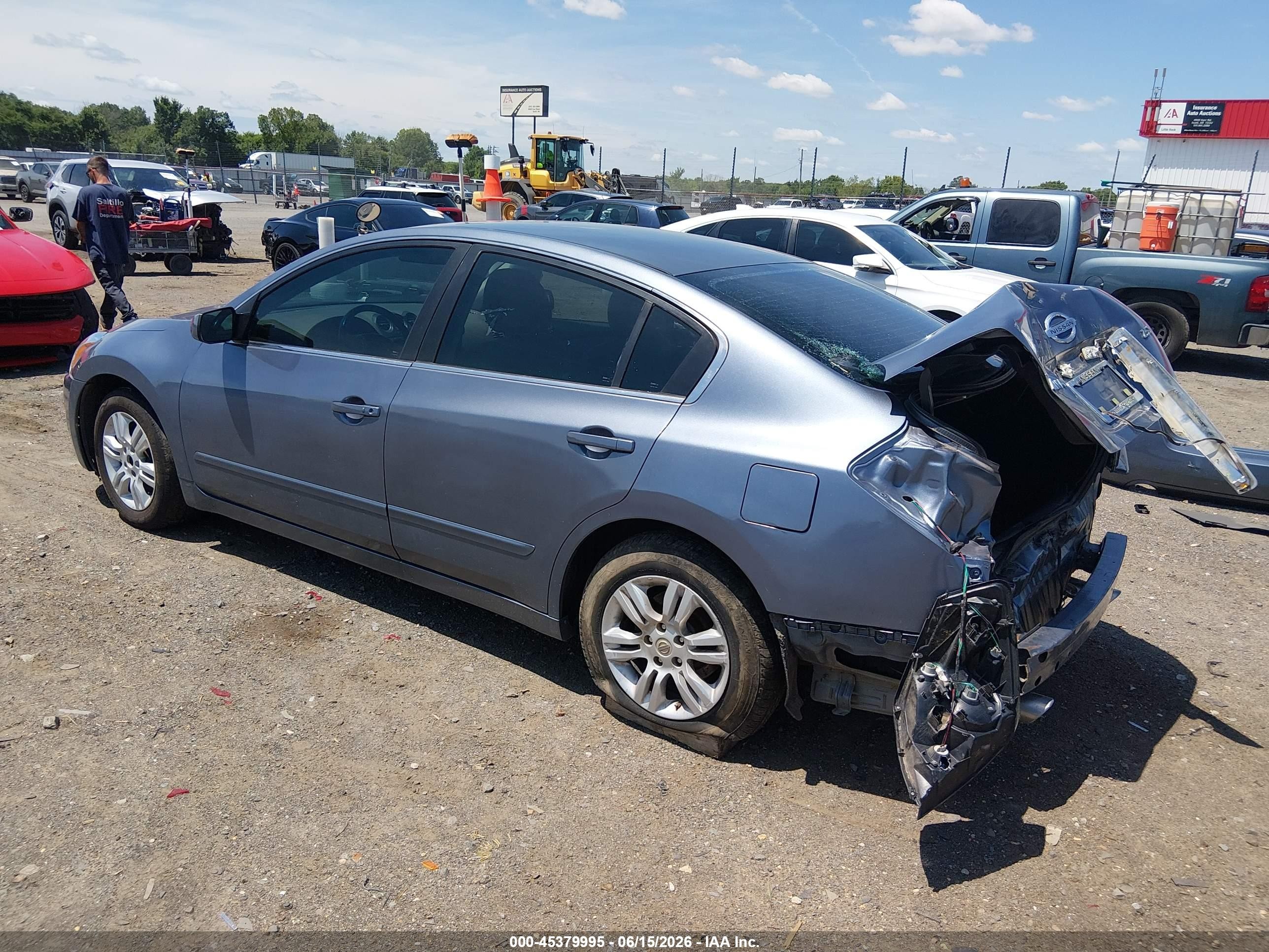 2010 Nissan Altima 2.5 S Blue vin: 1N4AL2AP6AN425834