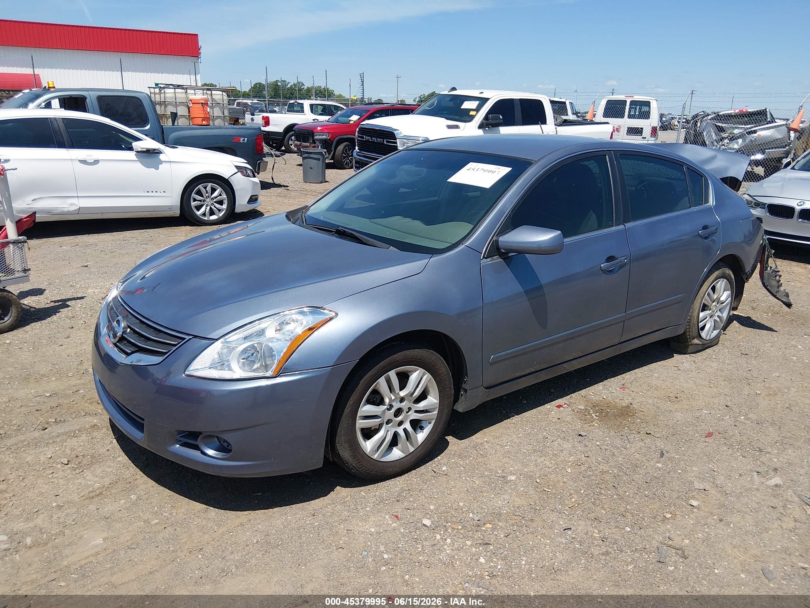 2010 Nissan Altima 2.5 S Blue vin: 1N4AL2AP6AN425834