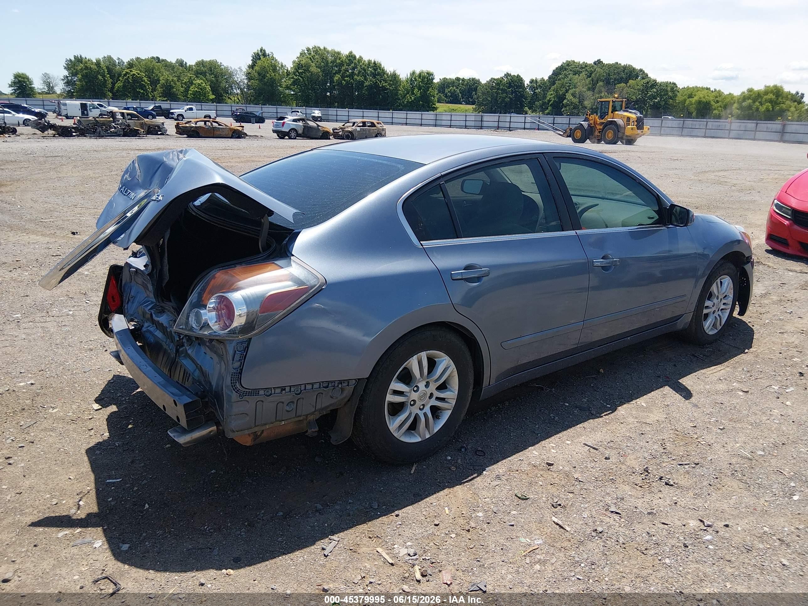 2010 Nissan Altima 2.5 S Blue vin: 1N4AL2AP6AN425834