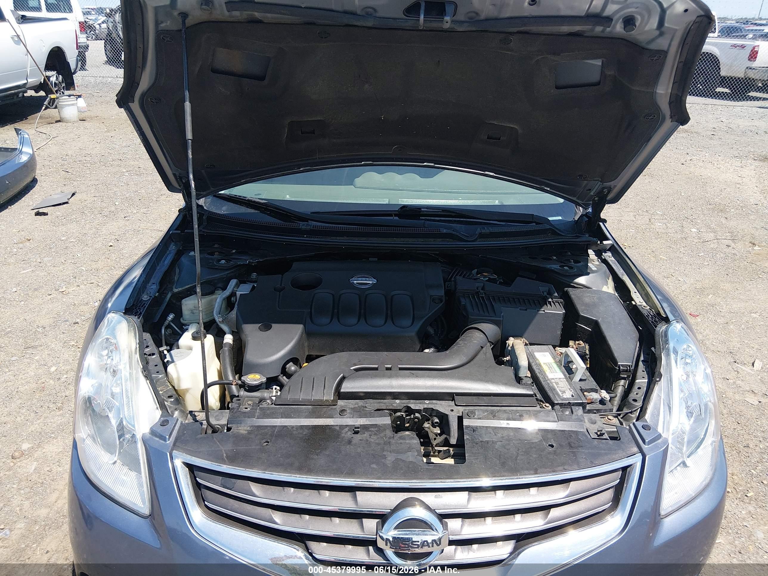 2010 Nissan Altima 2.5 S Blue vin: 1N4AL2AP6AN425834