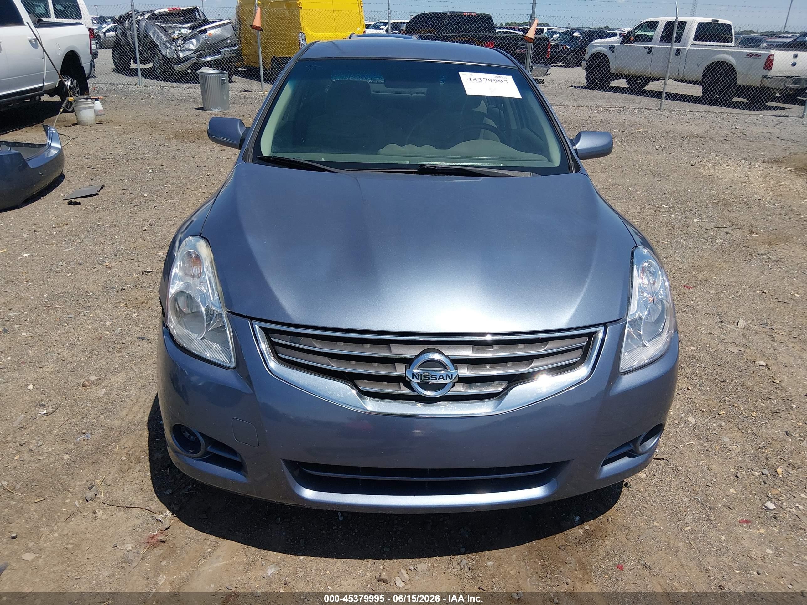 2010 Nissan Altima 2.5 S Blue vin: 1N4AL2AP6AN425834