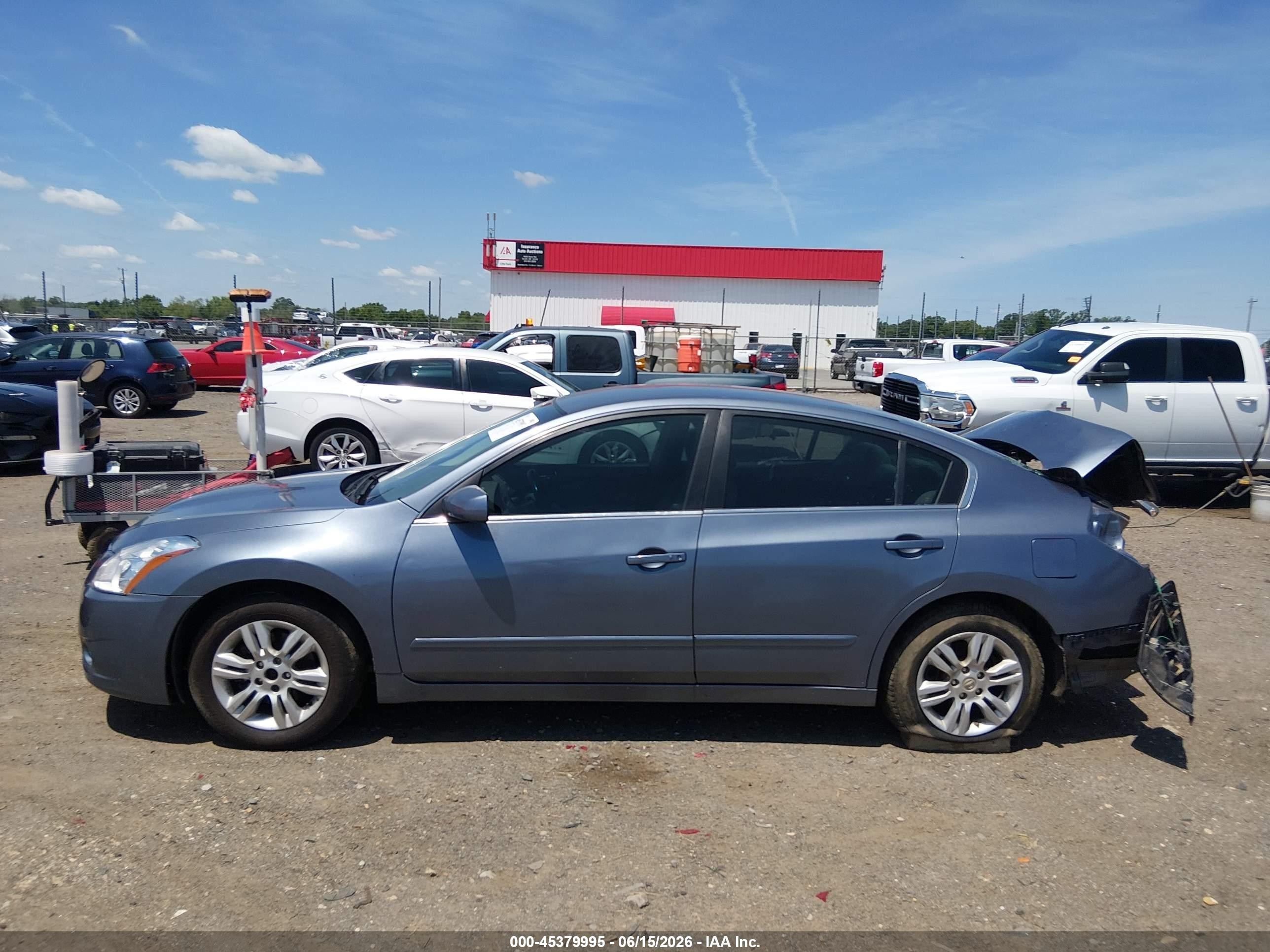 2010 Nissan Altima 2.5 S Blue vin: 1N4AL2AP6AN425834