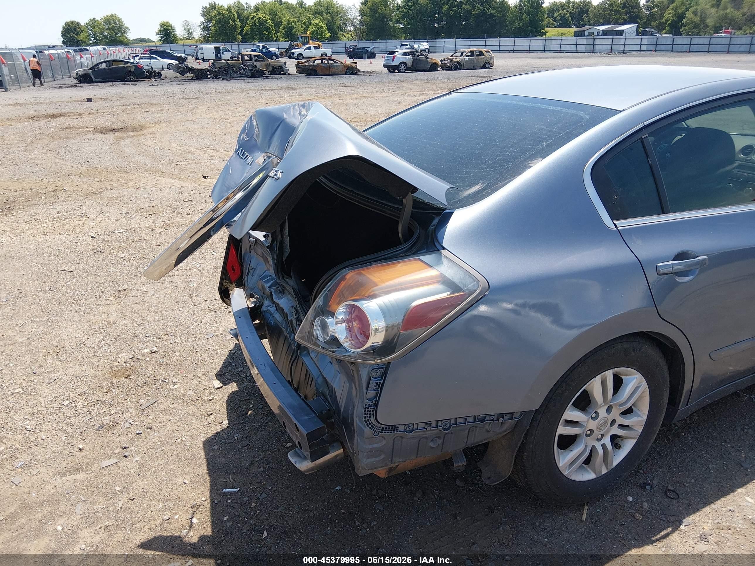 2010 Nissan Altima 2.5 S Blue vin: 1N4AL2AP6AN425834